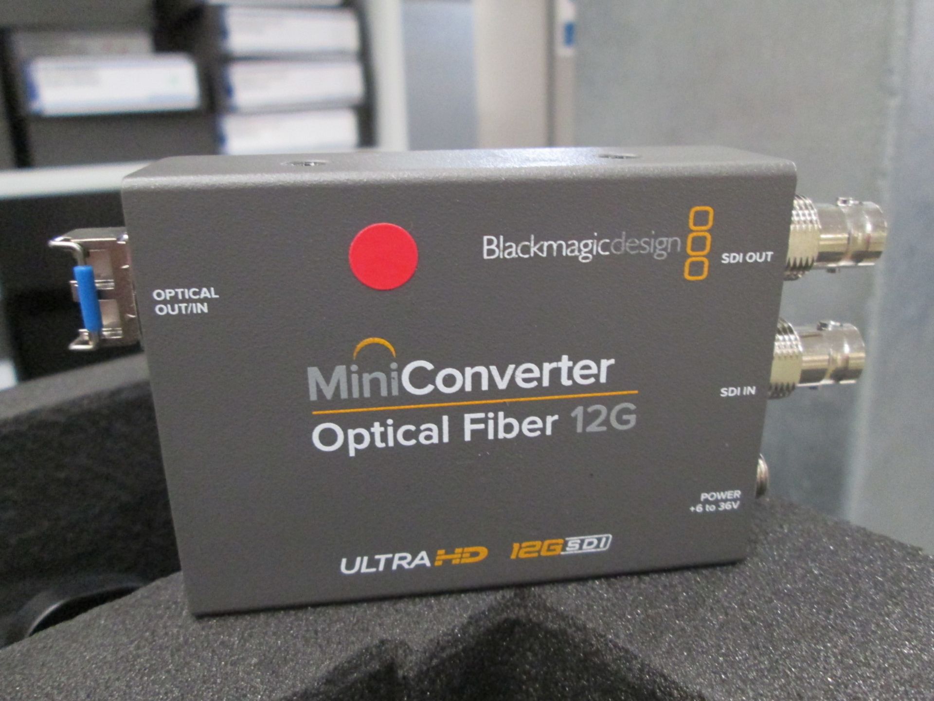 Blackmagic Design Optical Fibre 12G Mini Converter (Qty 6 pairs) - Image 2 of 6