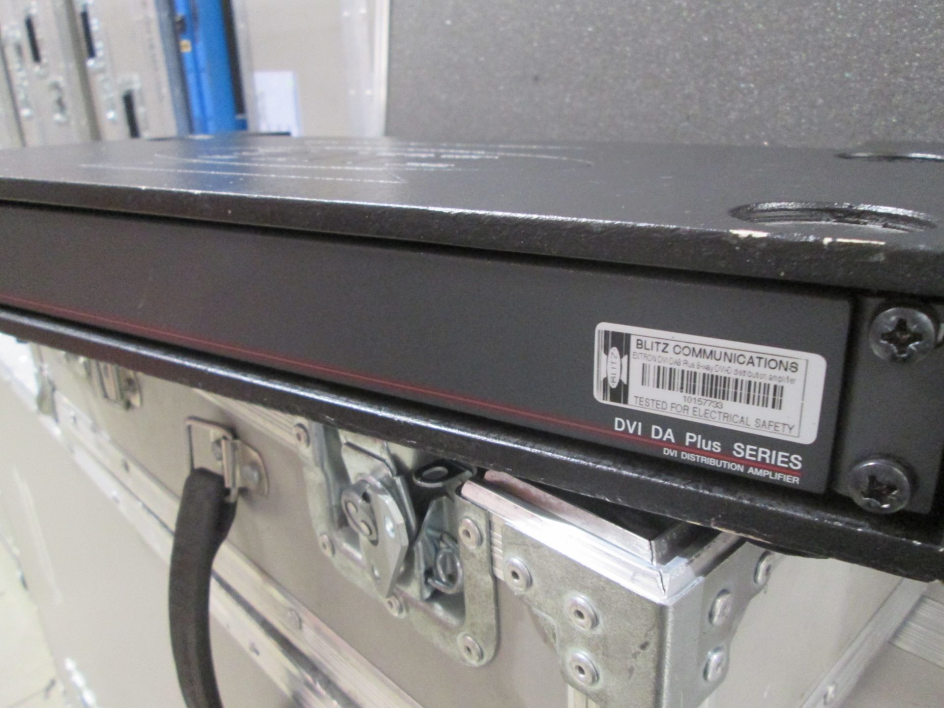Extron DVI DA8 Plus 1:8 distribution Amplifers, In flight cases (Qty 4) - Image 3 of 5