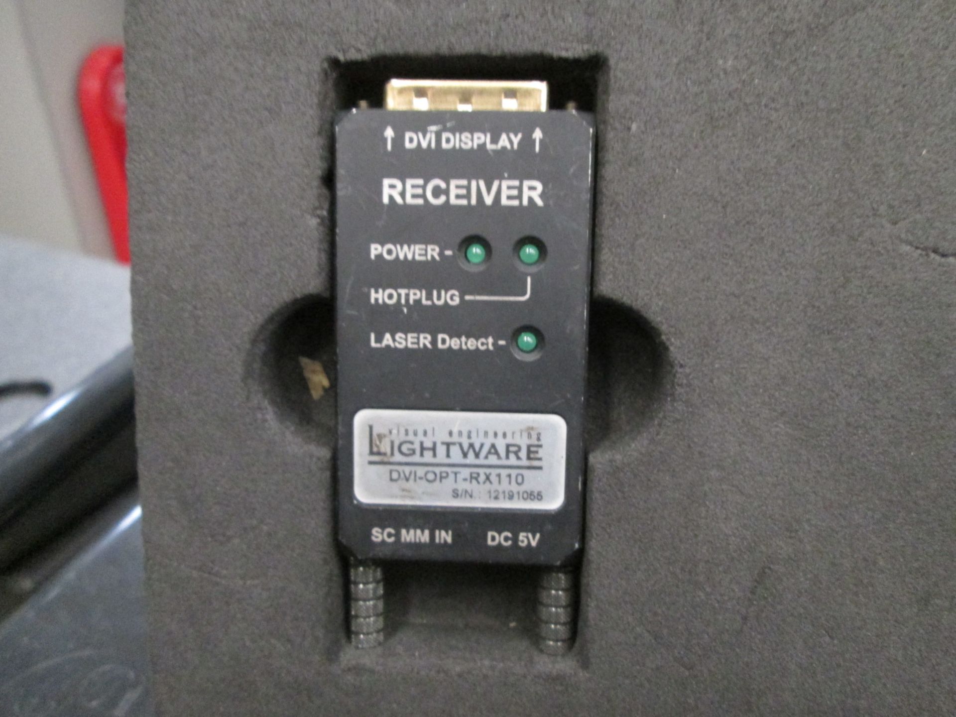 Lightware Extender Transmitter and Receiver V1, DVI-OPTM-RX110 & TX110 (Qty 12) - Image 2 of 6