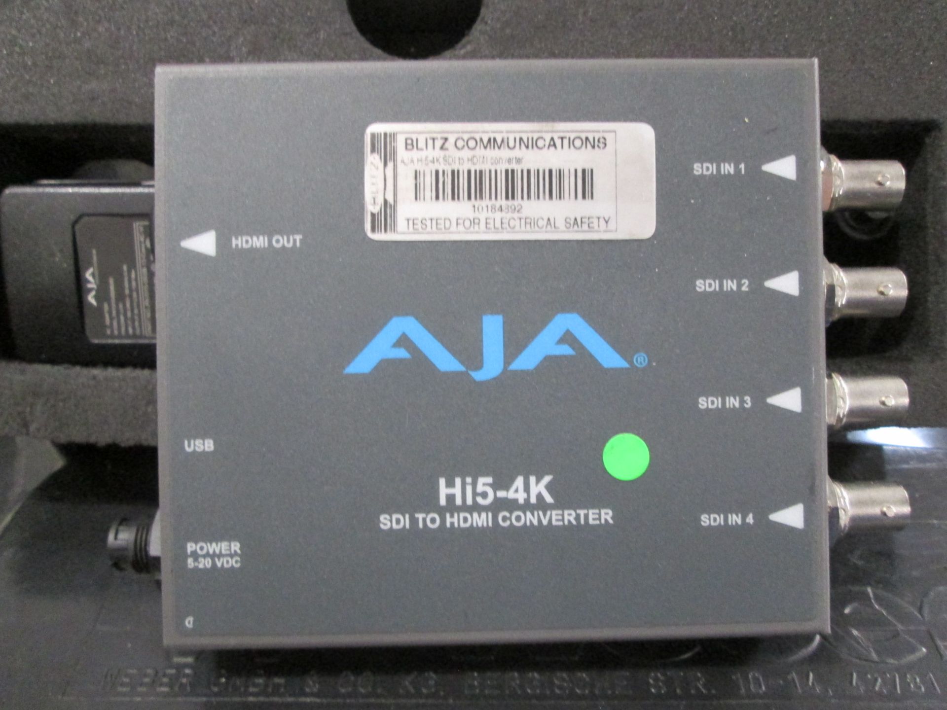 AJA Hi5-4K SDI to HDMI Converters (Qty 8) - Image 2 of 4
