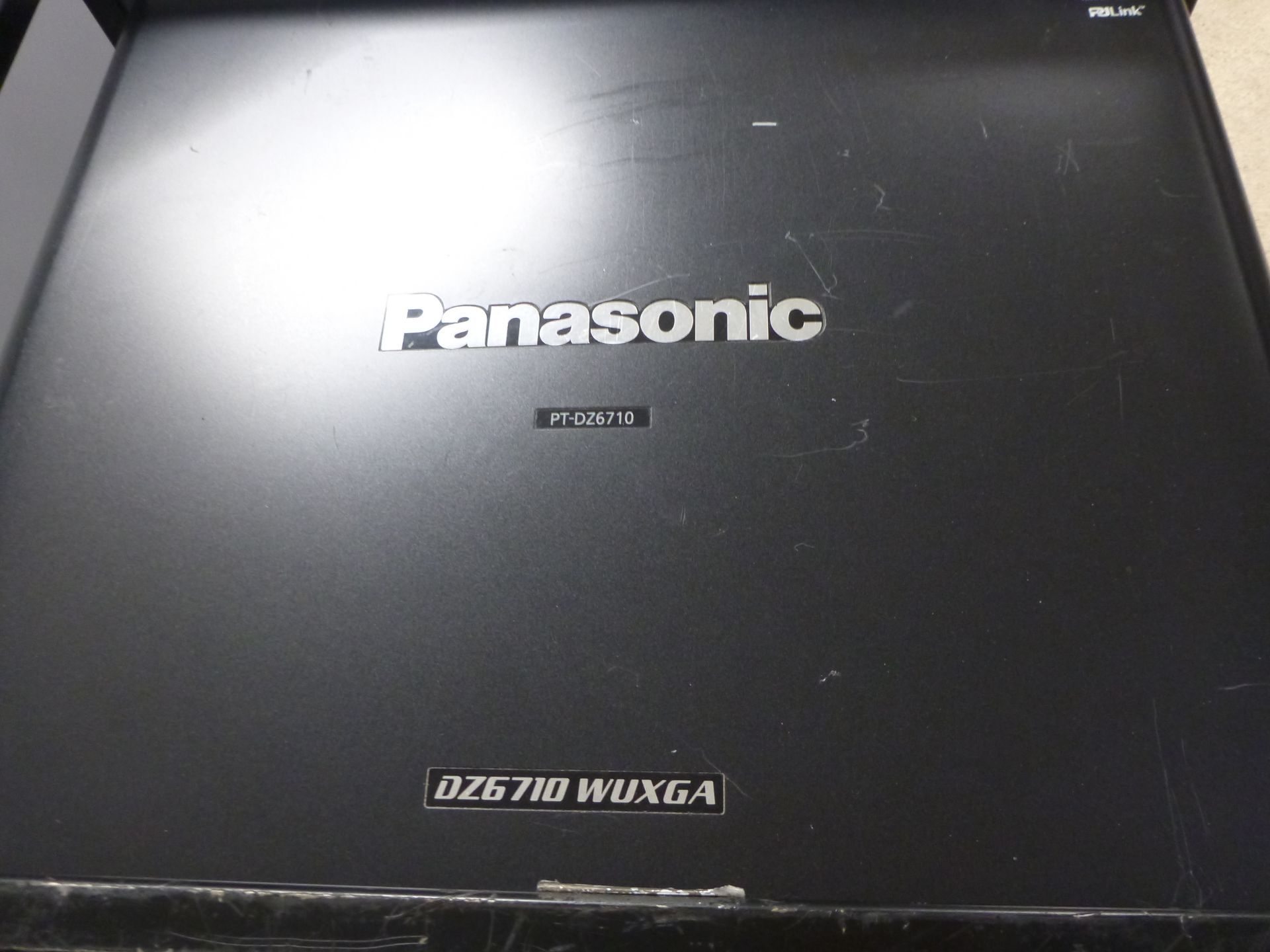 Panasonic Projector, Model PT-DZ6710E, S/N SH0150015, YOM 2010, In flight case with standard 1.3-1. - Image 8 of 13