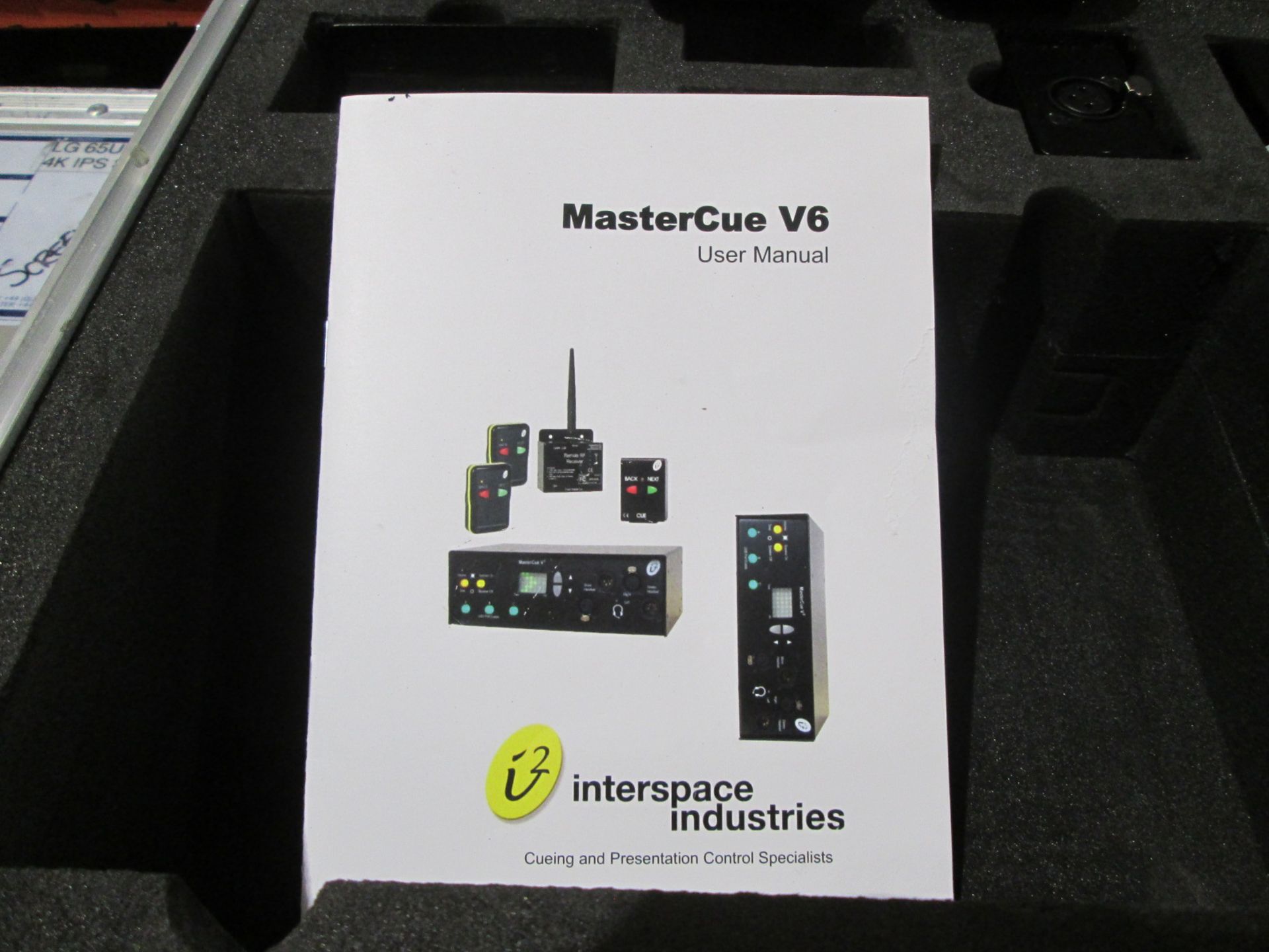 Interspace Industries Mastercue V6 Cue Light Kit (Qty 2) In flight case - Image 4 of 4
