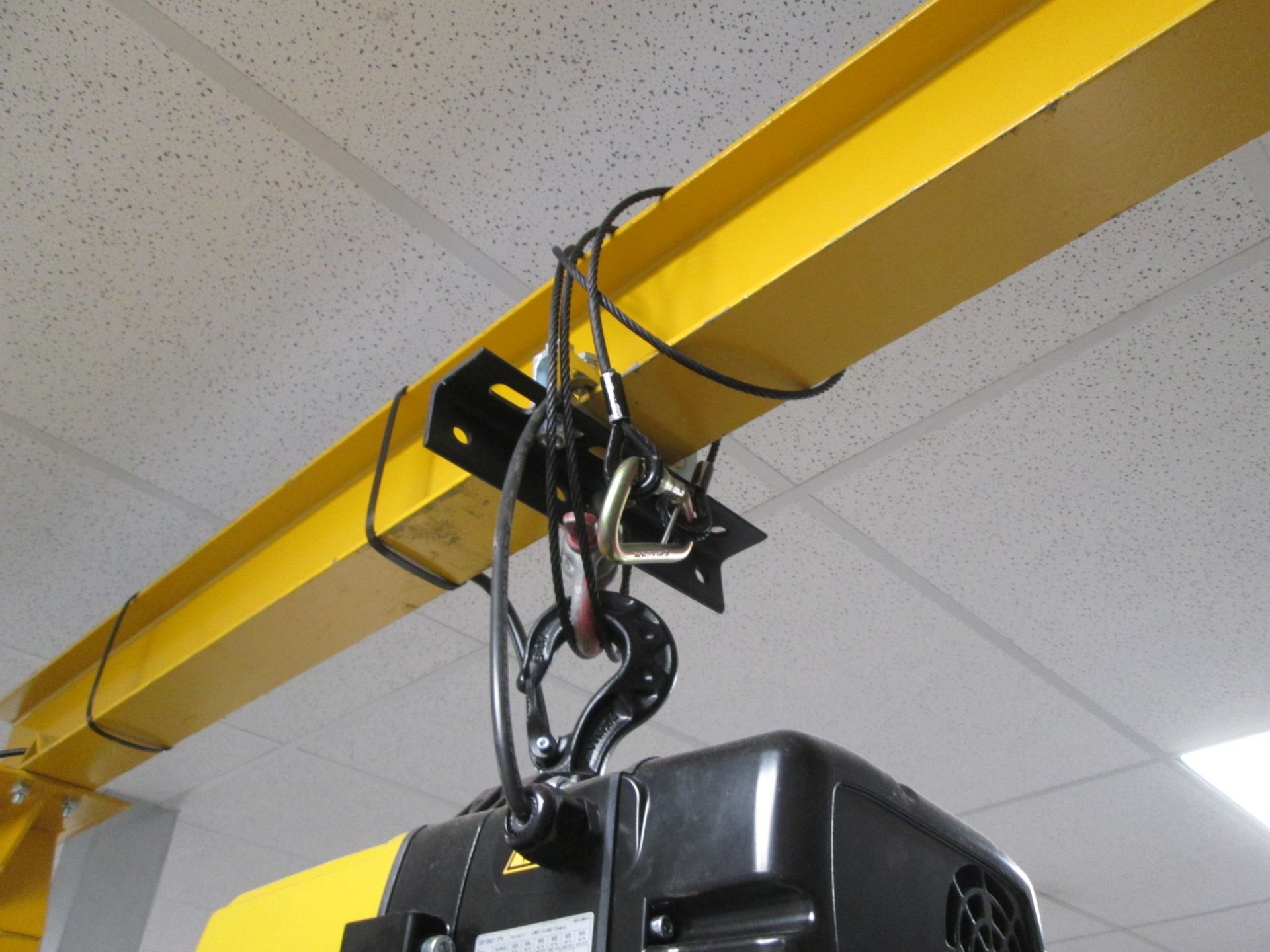 Industrial Equipment Ltd A Frame Gantry Hoist, Fitted with GIS 250/500 kg electric pendant - Image 4 of 11