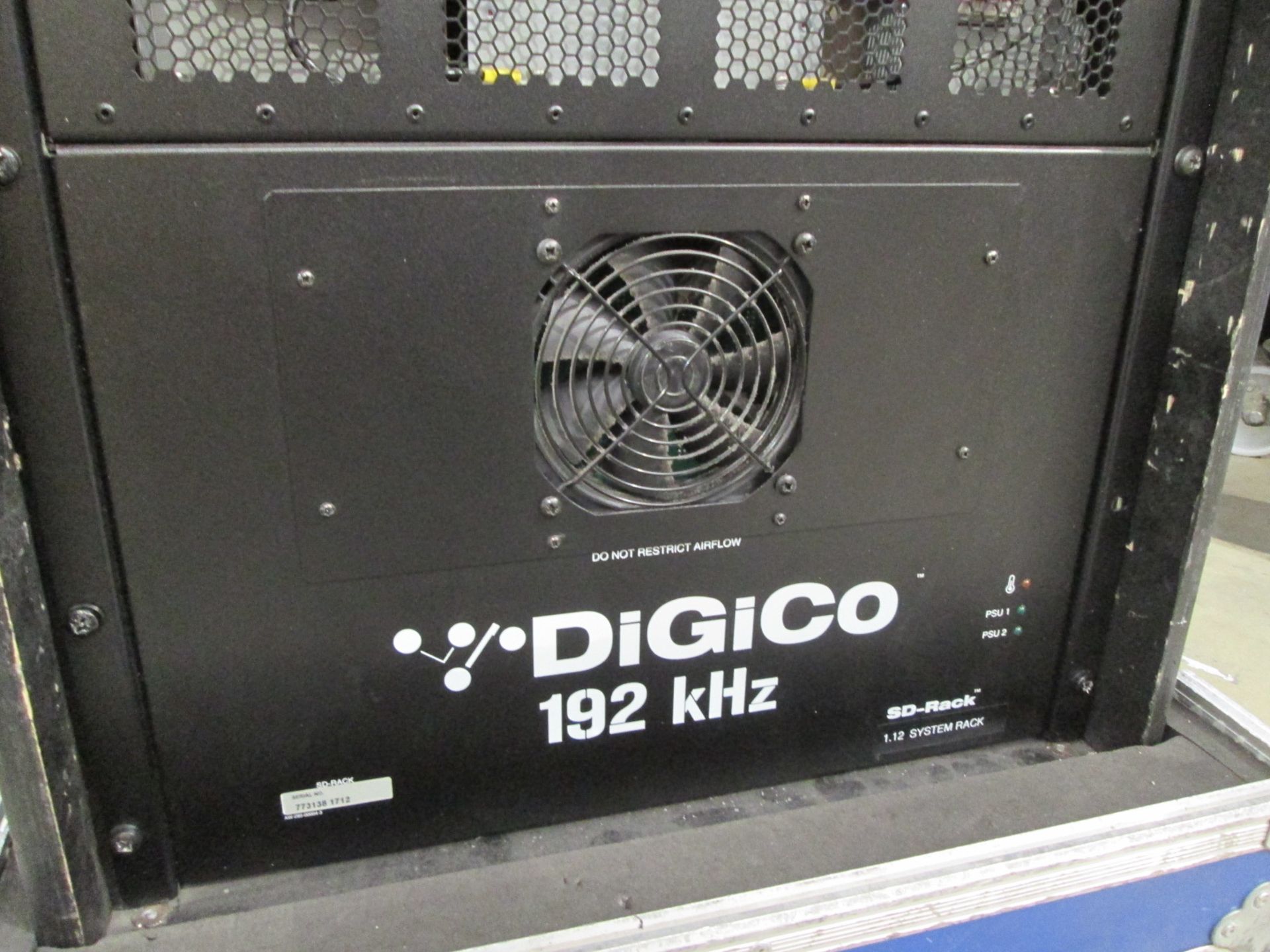 DigiCo 192 kHz SD-Rack Digital Input / Output Frame. S/N 773138 1712 - Image 2 of 8