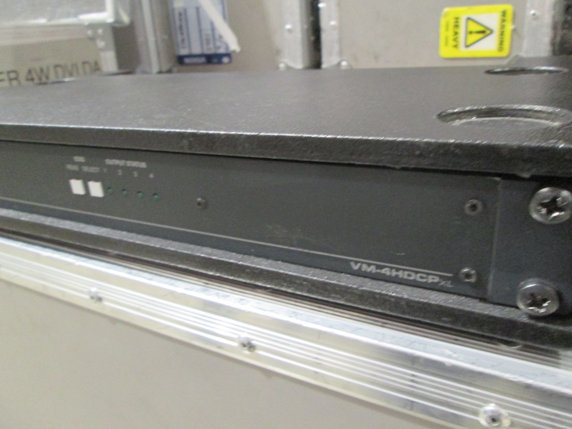 Kramer VM-4HDCP xl 1:4 DVI Distribution Amplifiers in flight cases (Qty 4) - Image 3 of 4