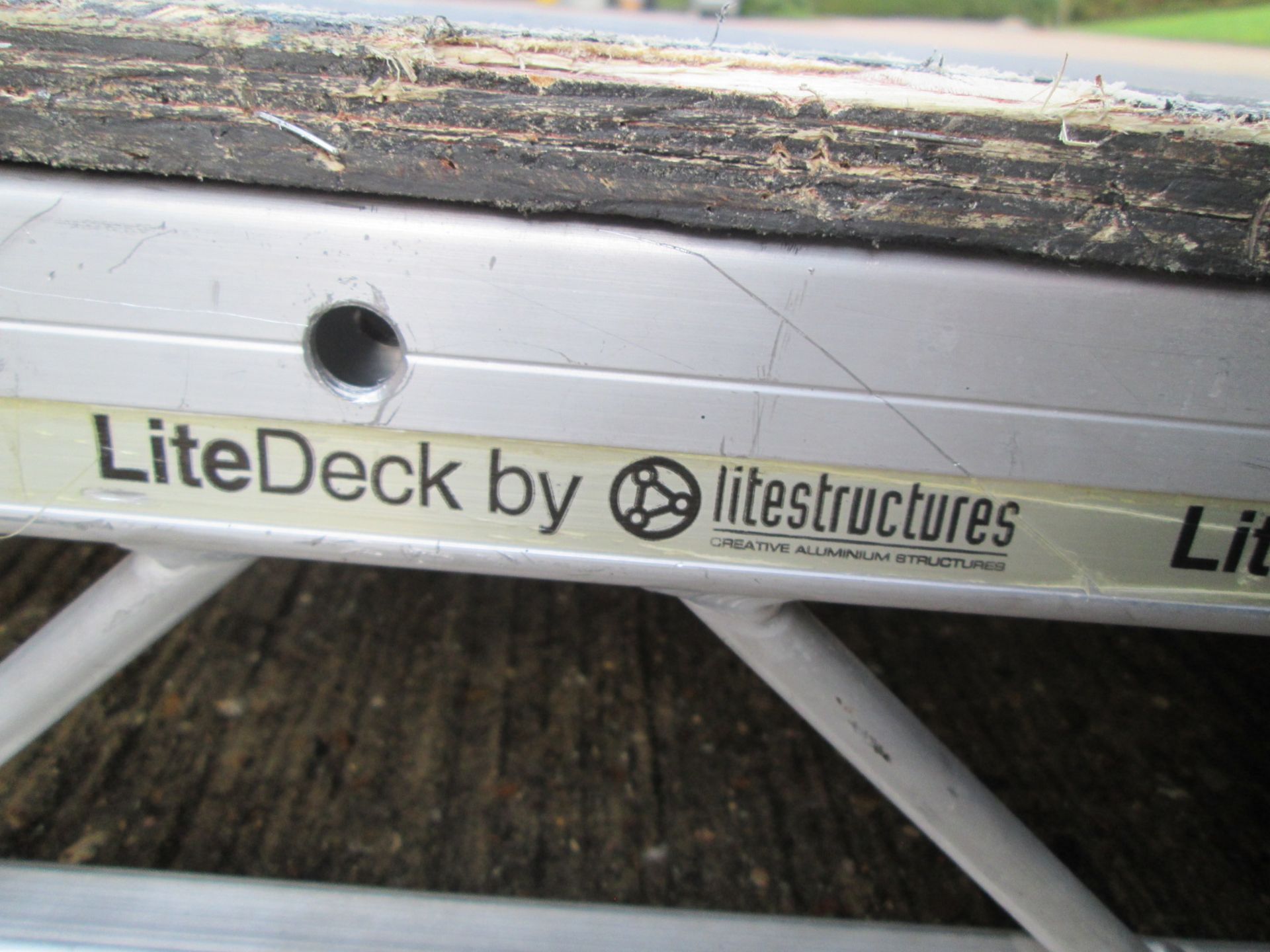 LiteDeck Aluminium Frame Staging, Size 8ft x 4ft (Qty 25) - Image 3 of 3