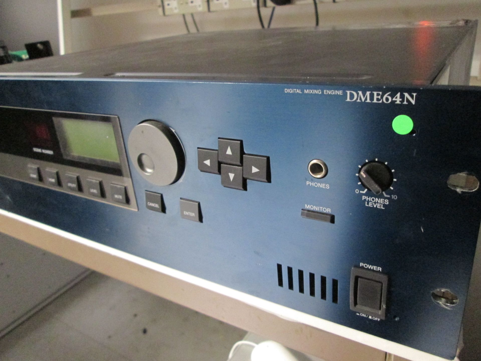 Yamaha DME64N Digital Mixing Engine with Spare Cards, Includes Yamaha DA 824 DA Conveter - Image 3 of 11