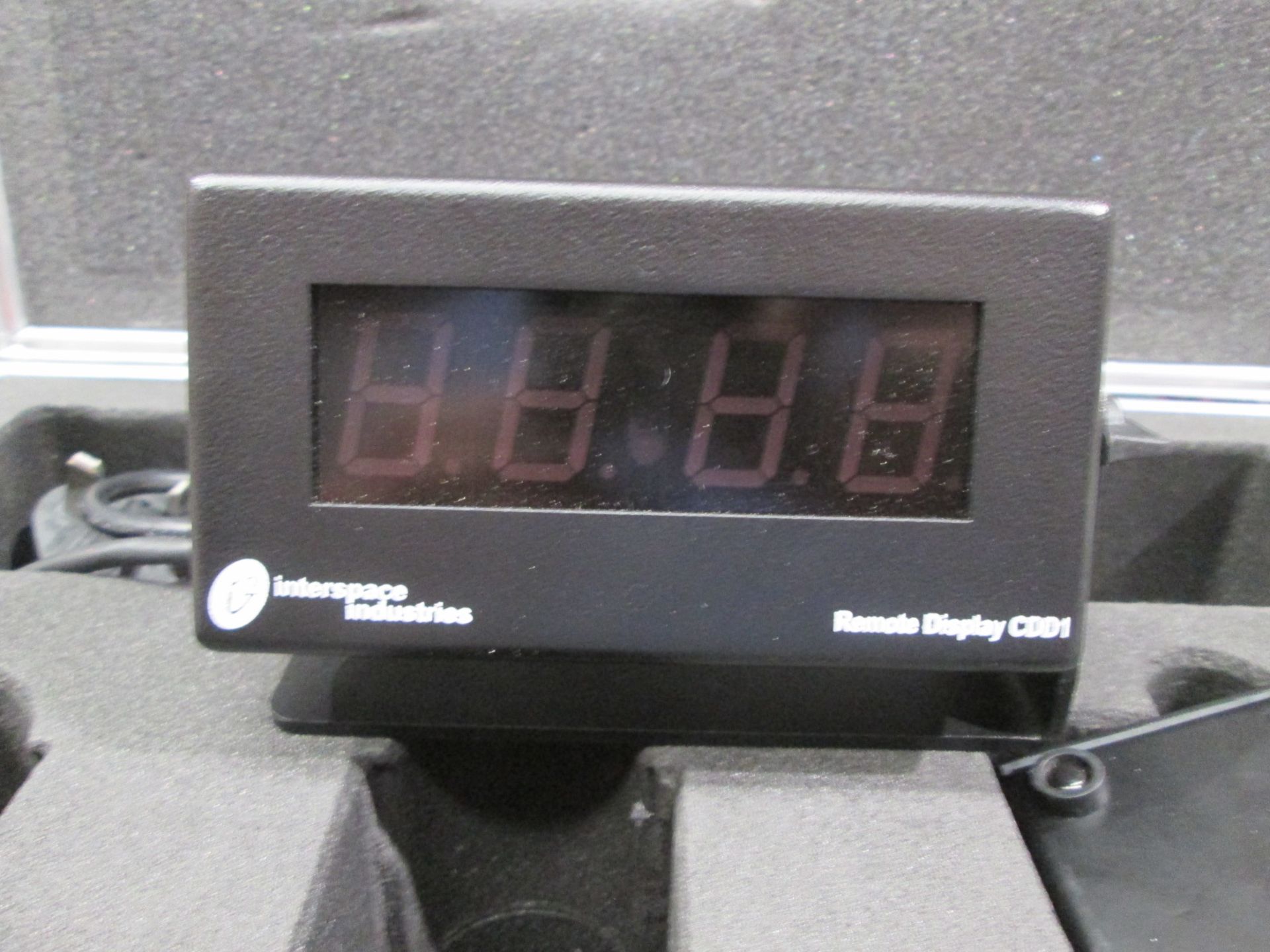 Interspace Industries Countdown Touch with 2 x CDD1 remote Displays, In flight case (Qty 2) - Image 4 of 6