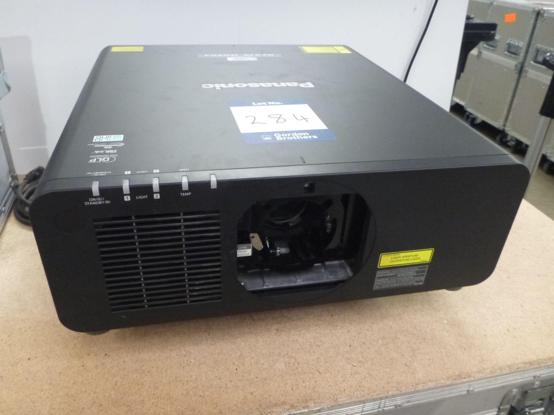 Panasonic Laser Projector, Model PT-RZ970, S/N PT-RZ970B DA8410048, YOM 2017, Included 1.7:2.4-1