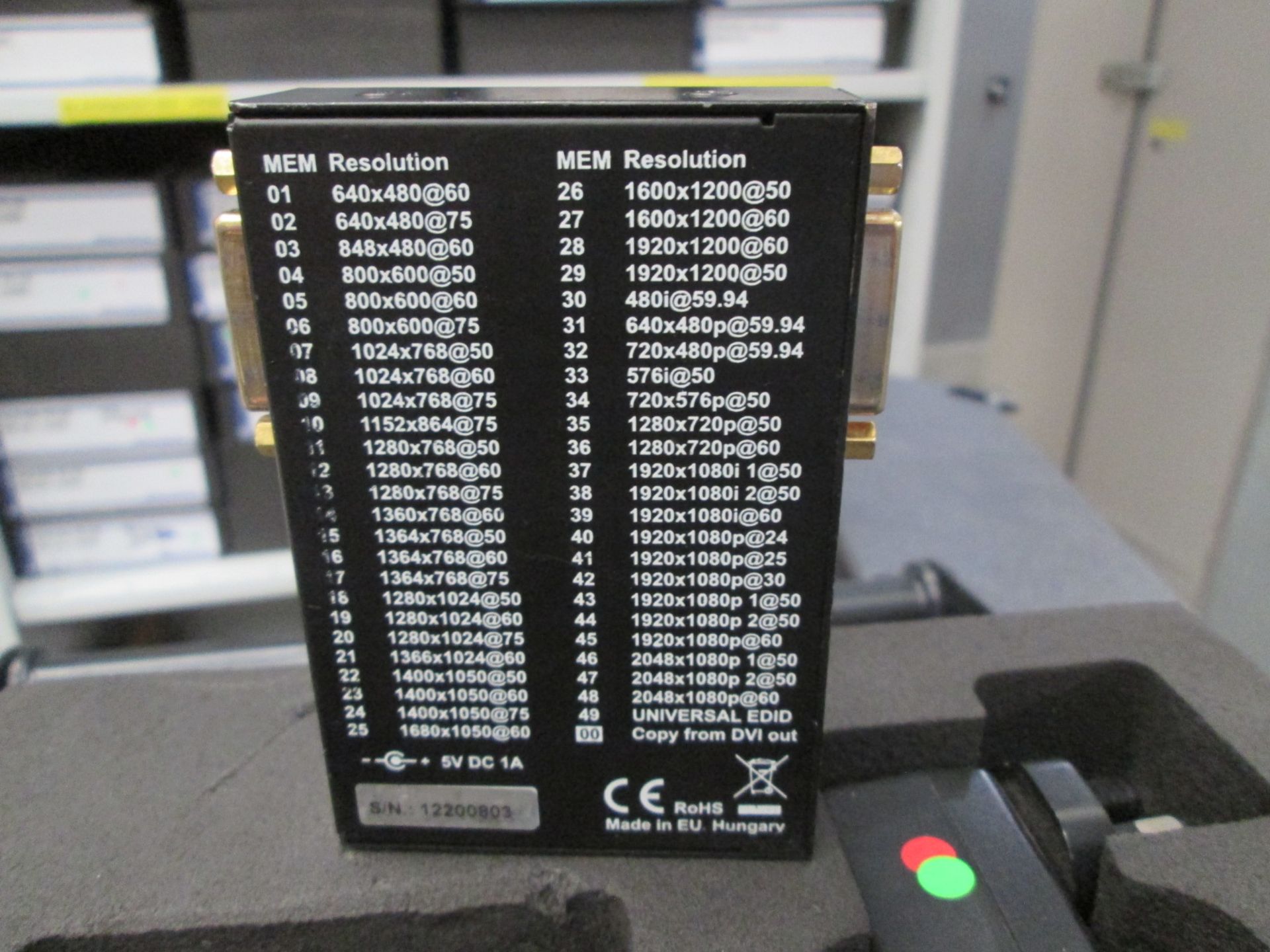 Lightware EDID Manager V4 DVI Input/Output (Qty 12) - Image 3 of 4