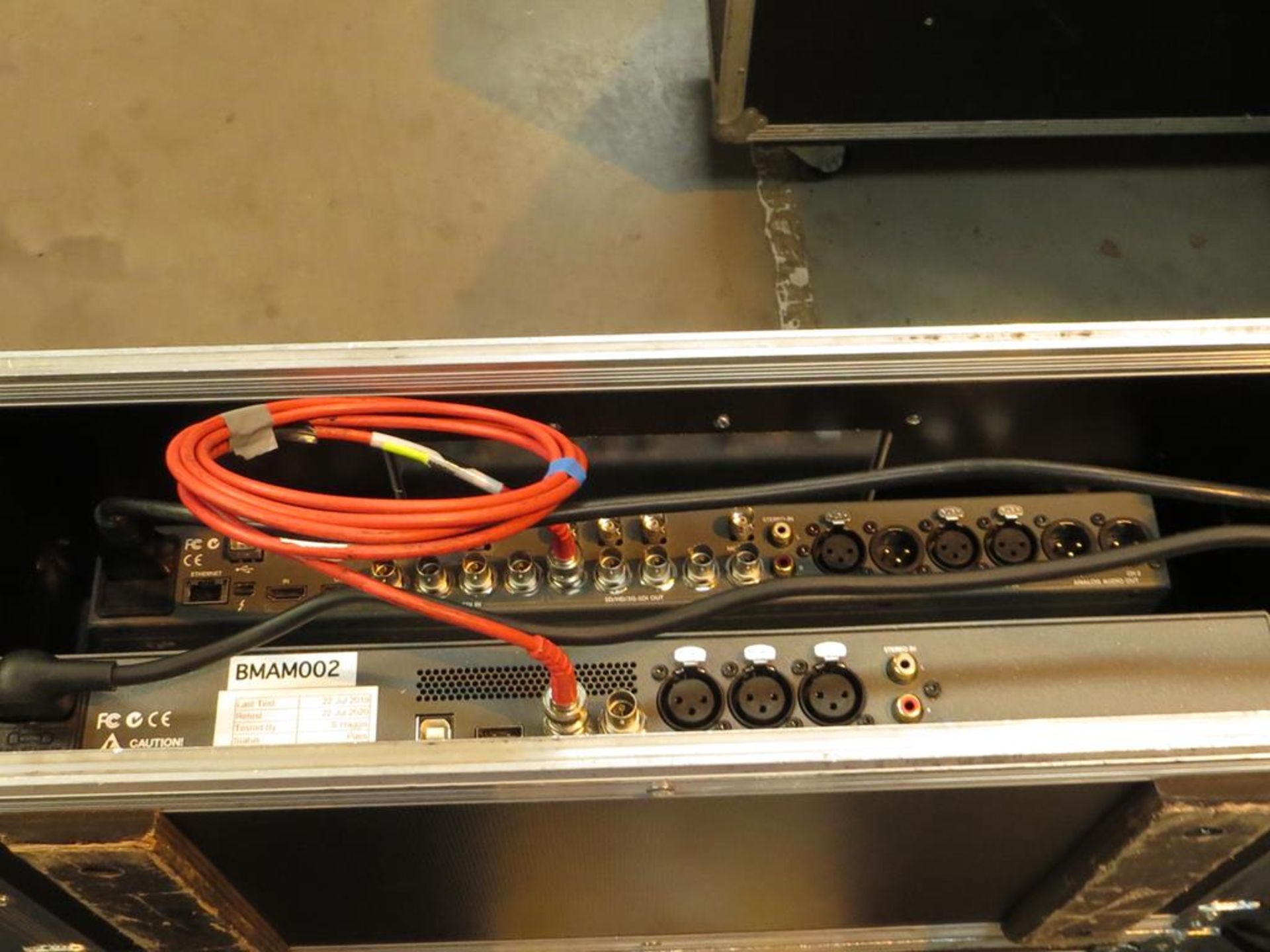 Black Magic, Hyperdeck Studio Pro hard disk recorder and Black Magic, AV010 monitoring in transit - Image 3 of 4