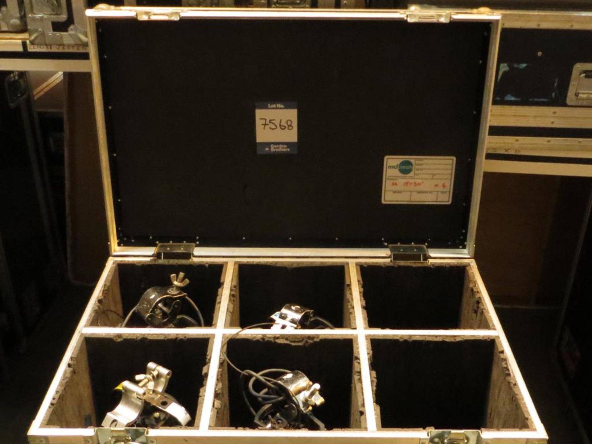 4x No. ETC, Model Source 4 Zoom 15-30° profile lamps in flight case: Unit C Moorside, 40 Dava - Image 2 of 3