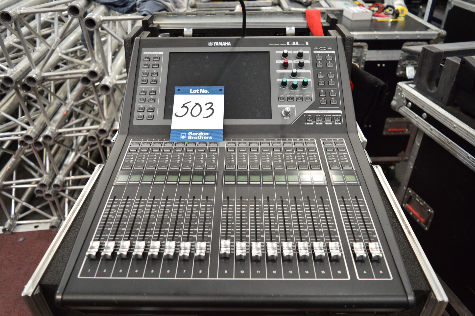 Yamaha, QL1 digital mixing console, Serial No. DAW