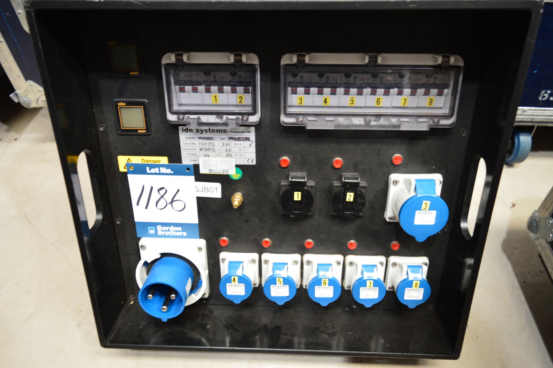 IDE Systems, MDSJB2 63 amp single phase mains dist