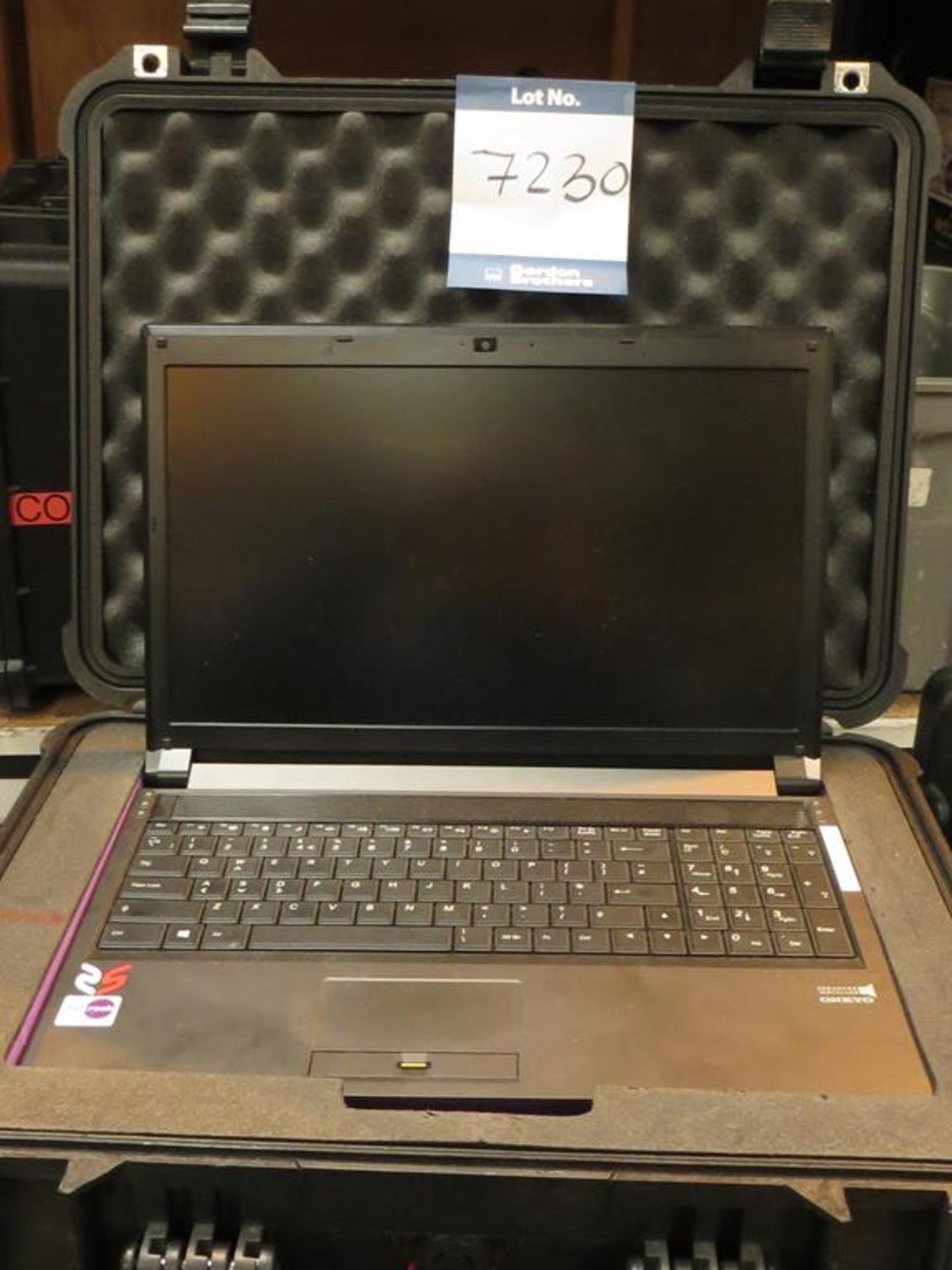 Workstation Specialists, Model P150SM laptop, 15" i7, 2.5GHz, 16gb RAM, 180 GB HD in transit case: - Image 2 of 3