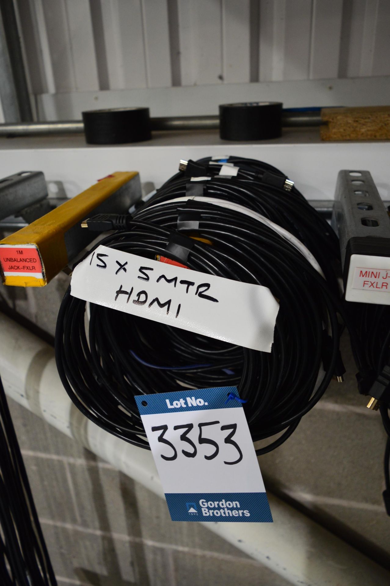 15x 5m HDMI cables: Unit 500, Eckersall Road, Birmingham B38 8SE