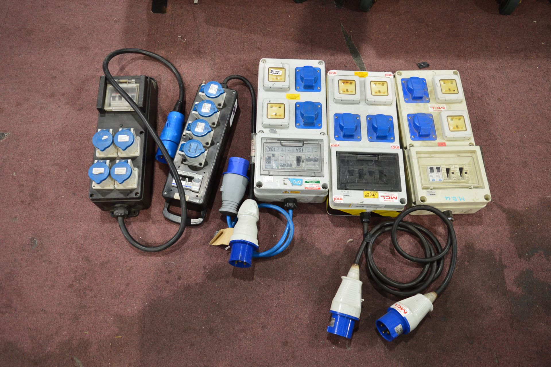 Quantity of various mains distribution systems, extension cables etc: Unit 500, Eckersall Road, - Image 4 of 5