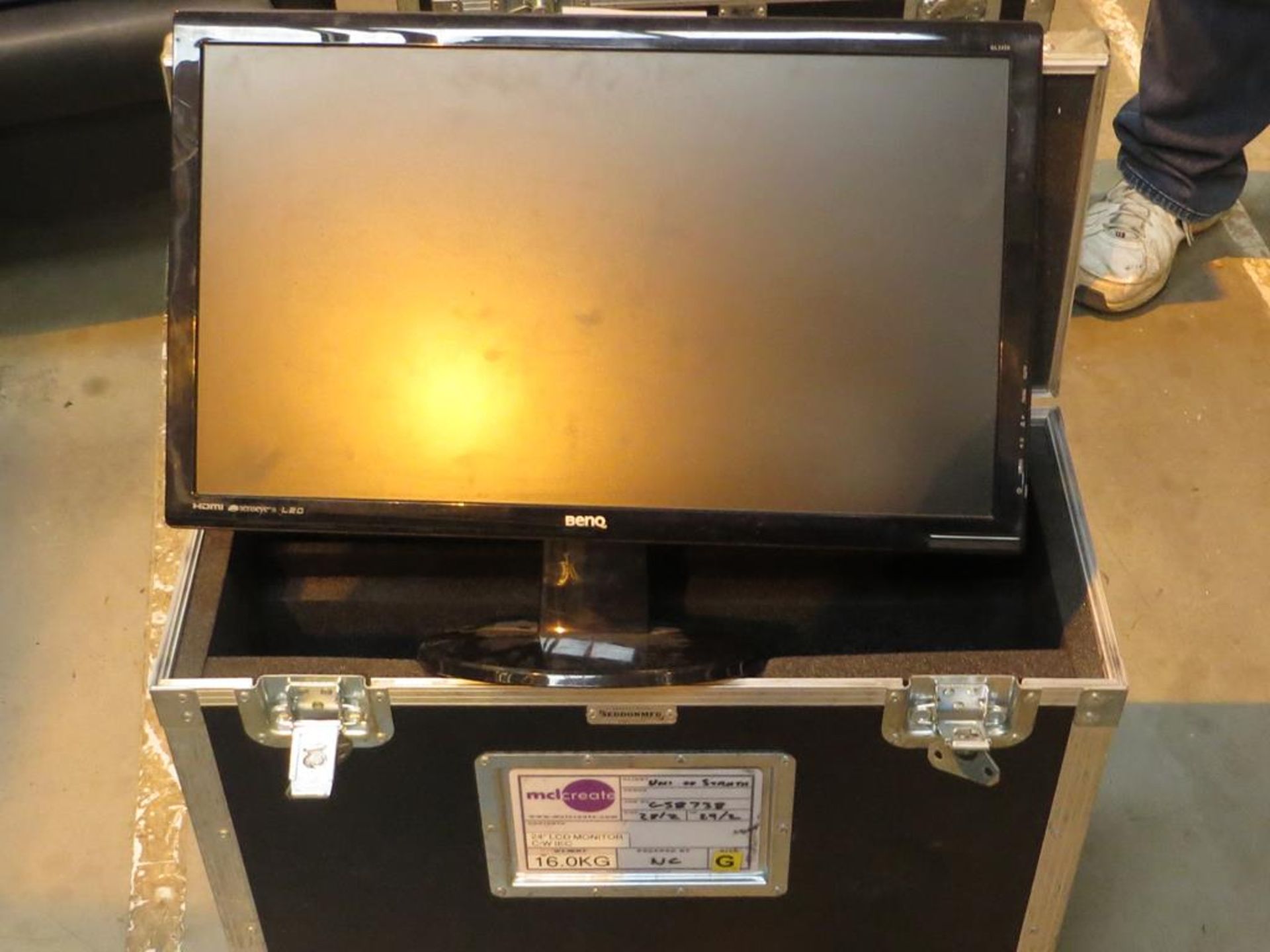 Benq, monitor Model GL2450 in transit case: Unit C Moorside, 40 Dava Street, Glasgow G51 2BQ - Image 2 of 2