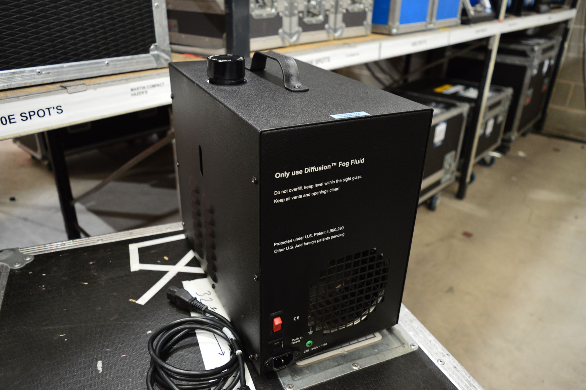 Diffusion, DF-50 professional haze machine with po - Bild 2 aus 3