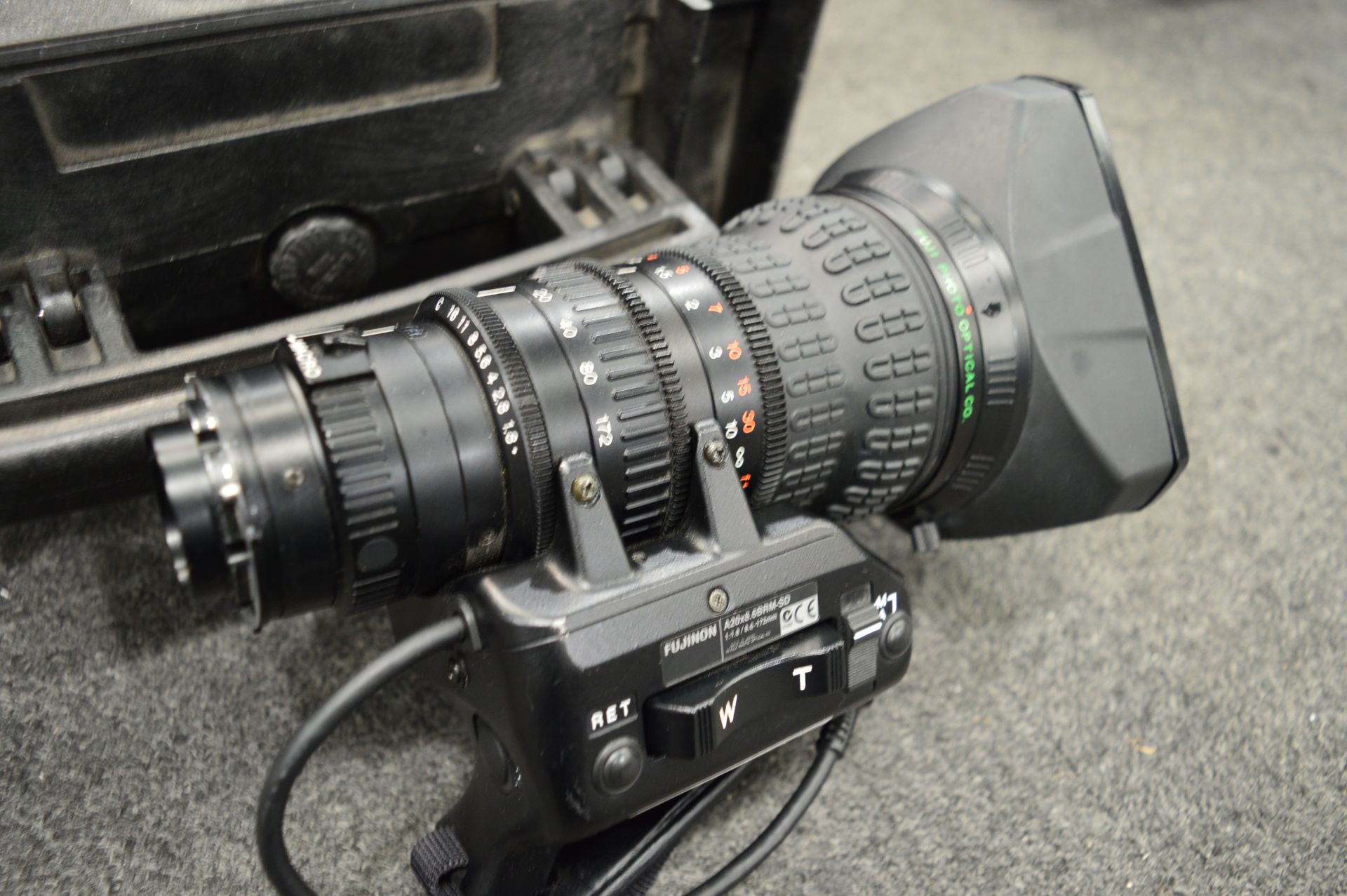 Fujinon, A20 x 8.6BRM-SD 1:1.8/8.6-172mm zoom lens