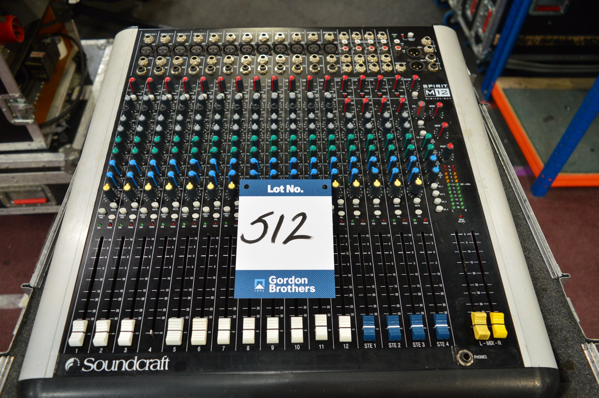 Soundcraft, Spirit M12 professional analogue audio