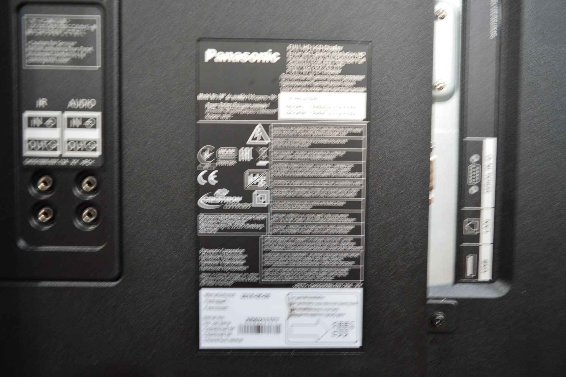 Panasonic, 43" full HD LCD display, Model TH-43LFE - Image 2 of 4