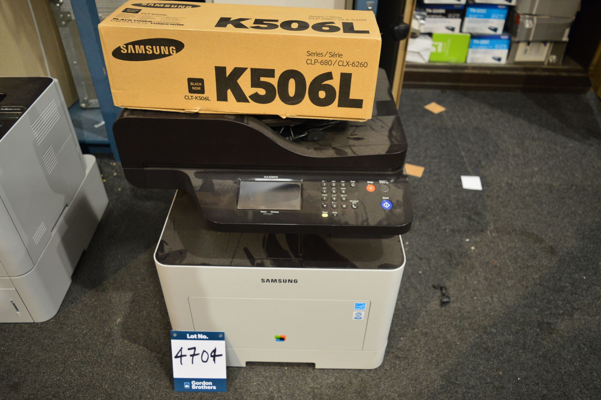 Samsung CLX-6260FW all-in-one printer with black toner cartridge: Unit 500, Eckersall Road,