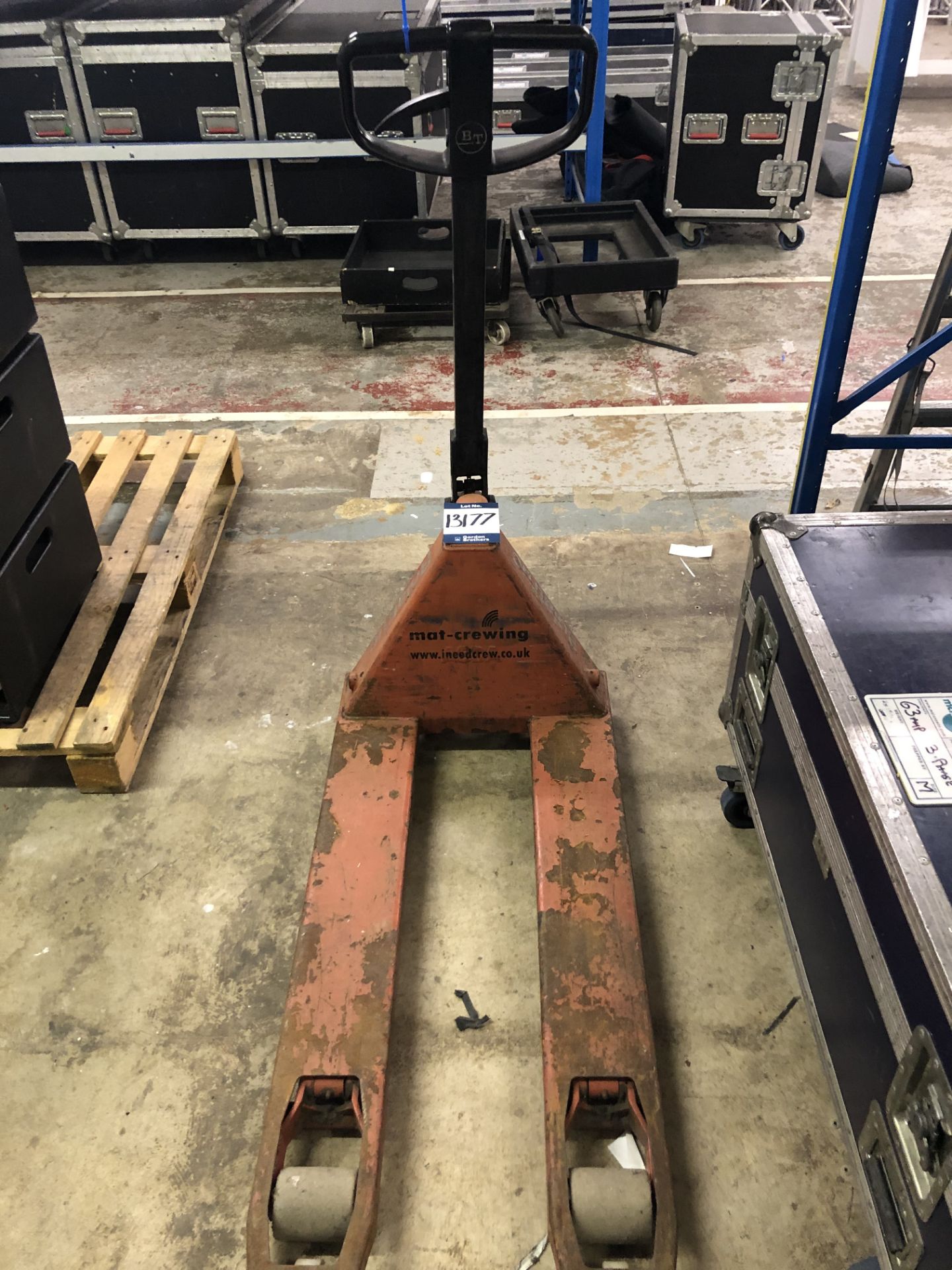 BT, Rolatruc manual hydraulic pallet truck