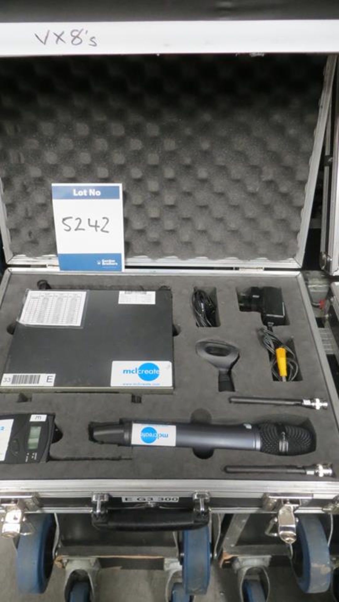 Sennheiser, G3 single microphone kit in transit ca
