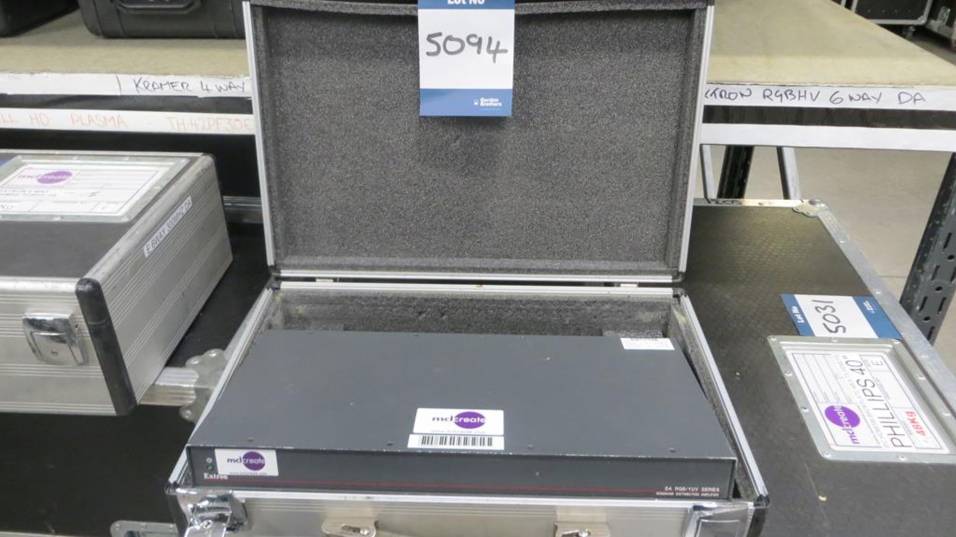 Extron, distribution amplifier in transit case, Mo