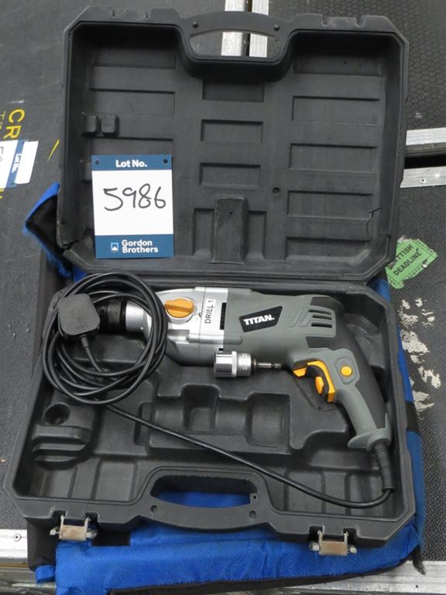 Titan, TTB276 240v drill in carry bag: MCL Create