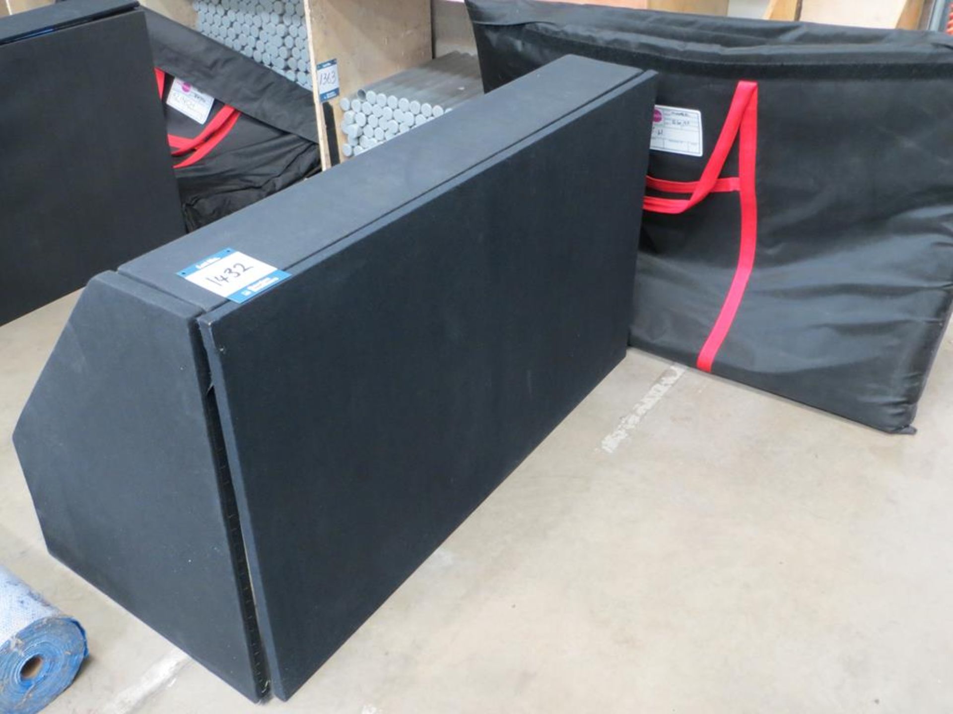 50" black cloth monitor hide in soft carry bag: Unit 500, Eckersall Road, Birmingham B38 8SE