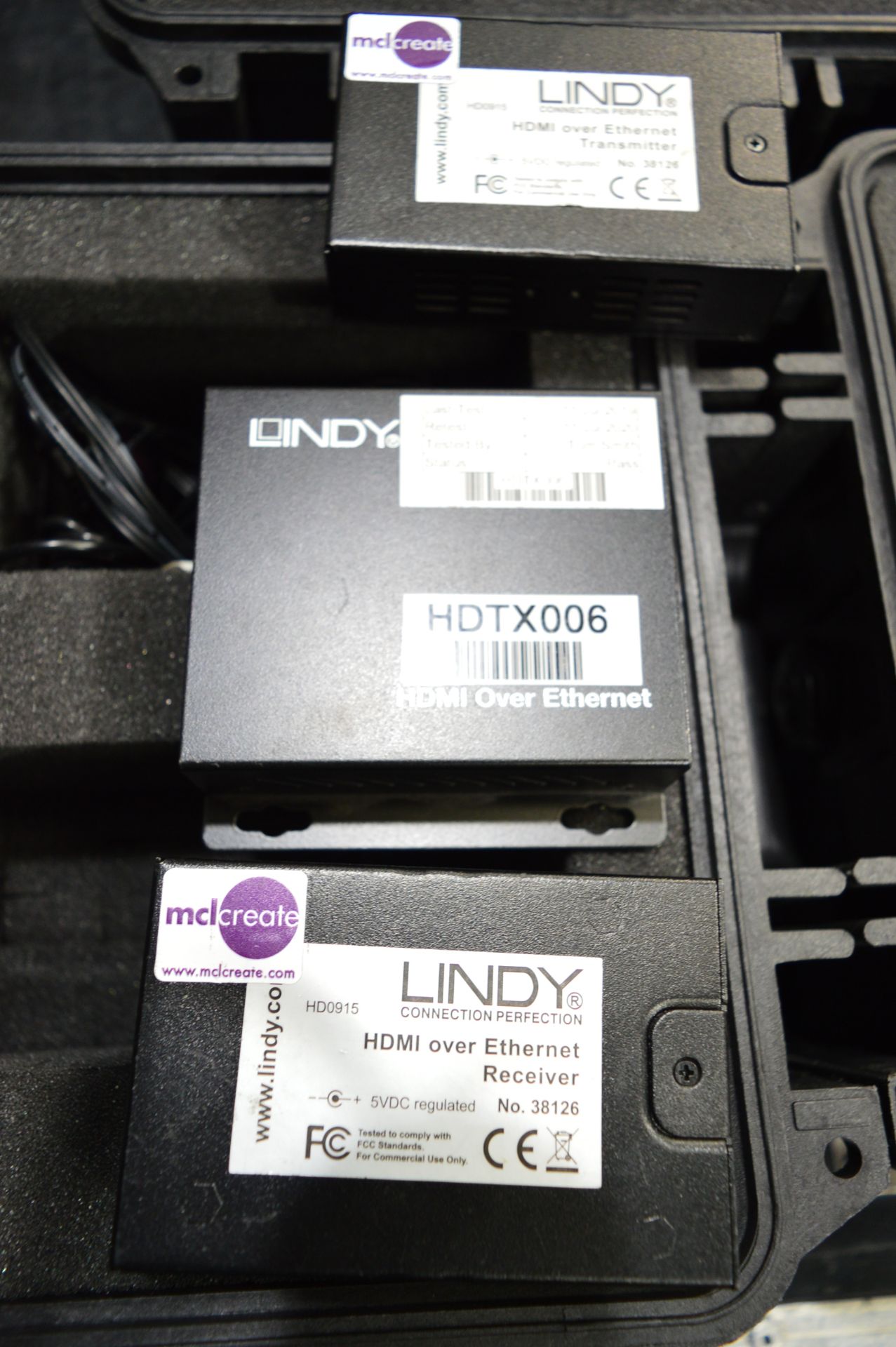 6x No. Lindy, HDMI extender transmitters and 8x No - Image 2 of 3