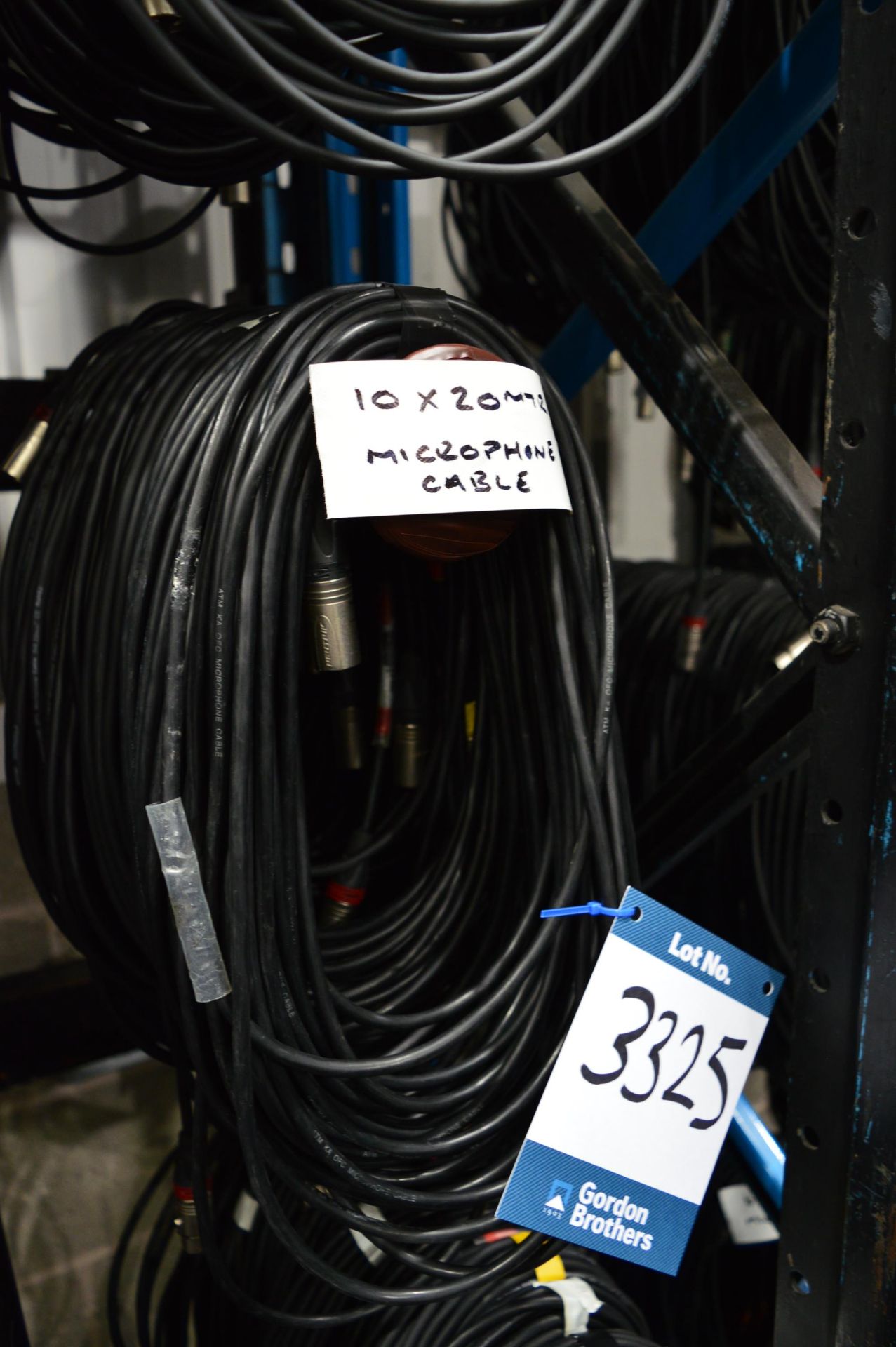 20x 20m microphone cables: Unit 500, Eckersall Road, Birmingham B38 8SE - Image 2 of 3