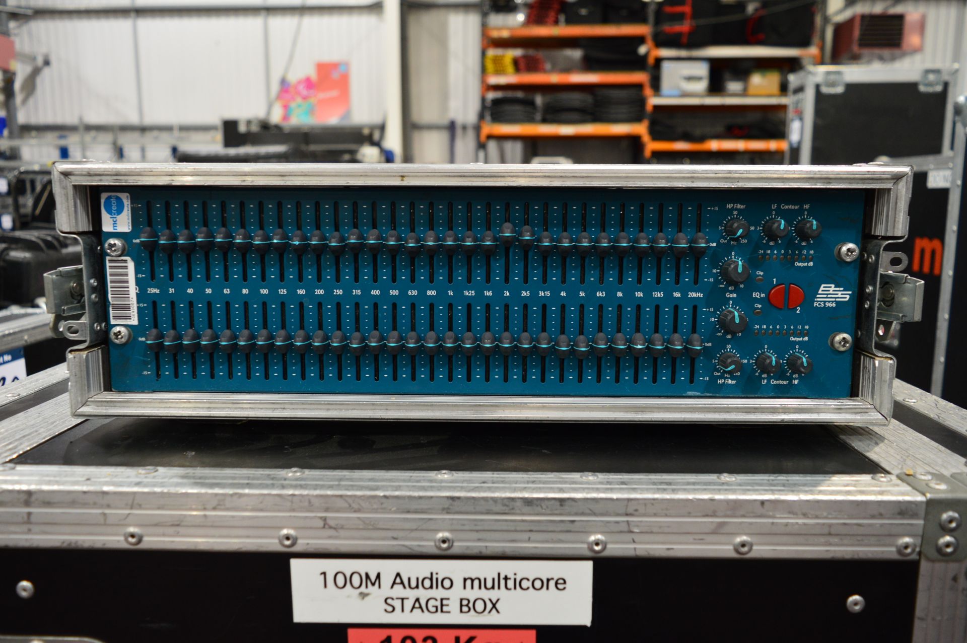 BSS, FCS-966 dual mode graphic equaliser, Serial N - Image 2 of 4