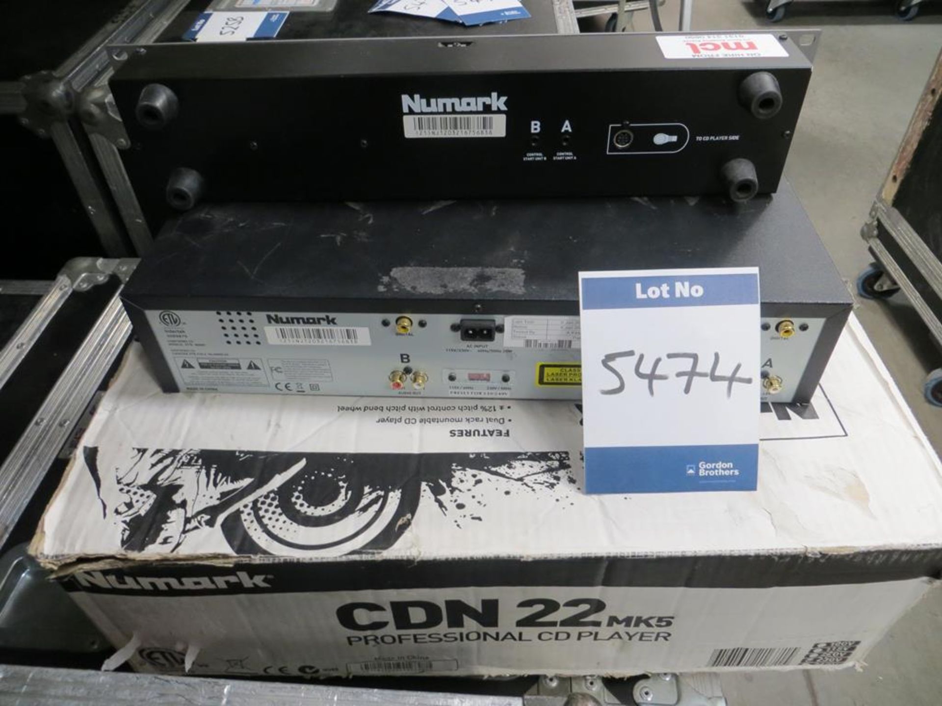 Nu Mark, CDN22MKS Pro CD player with cables, Seria - Image 2 of 2