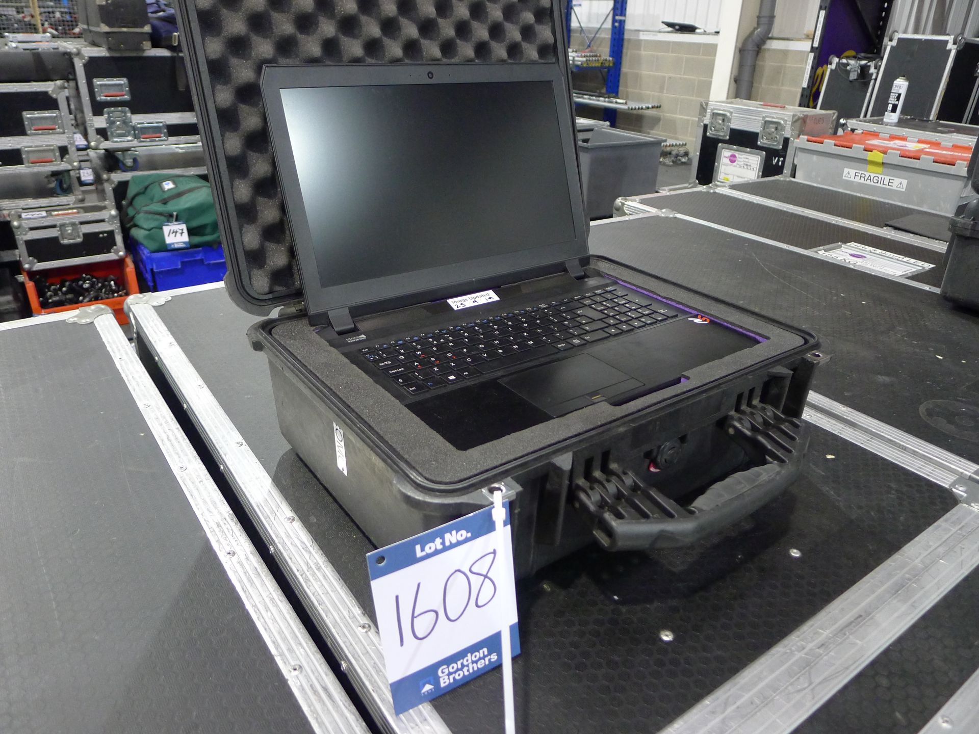 Clevo PR650RE Gaming Laptop Computer with Peli 152