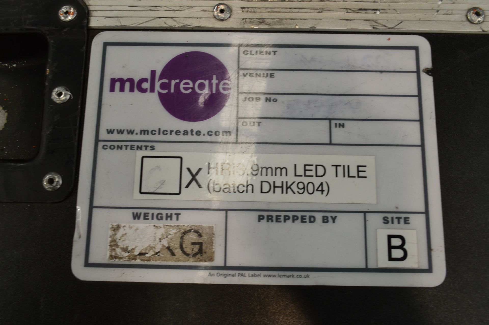 6x No. DigiLED 3.9mm LED panels, Model HRi3900, si - Image 4 of 5