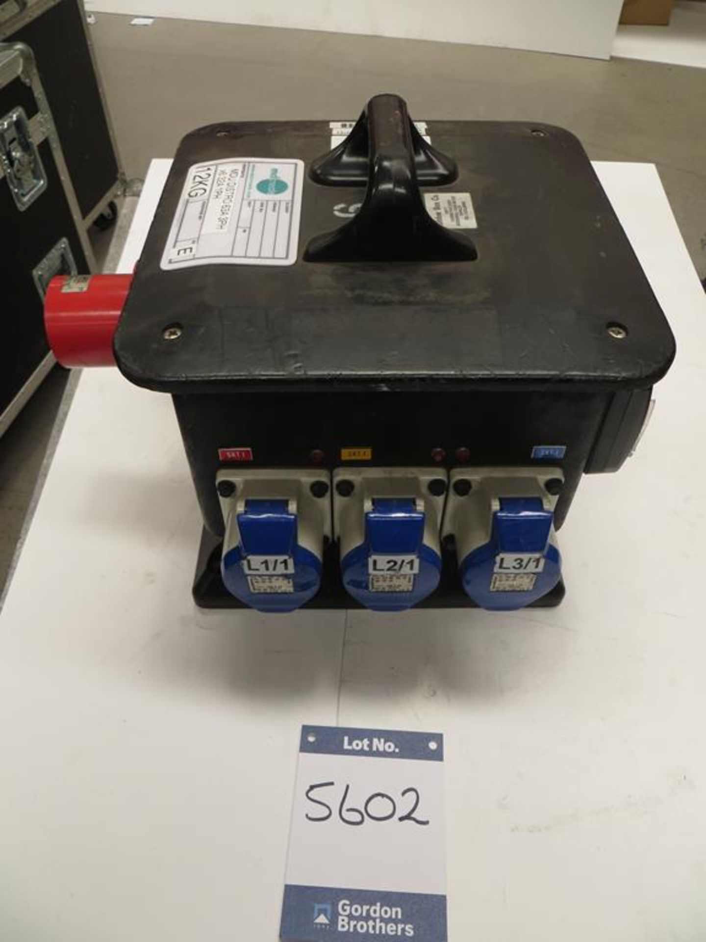 Rubber Box, 32 amp, three phase mains distribution - Bild 2 aus 5