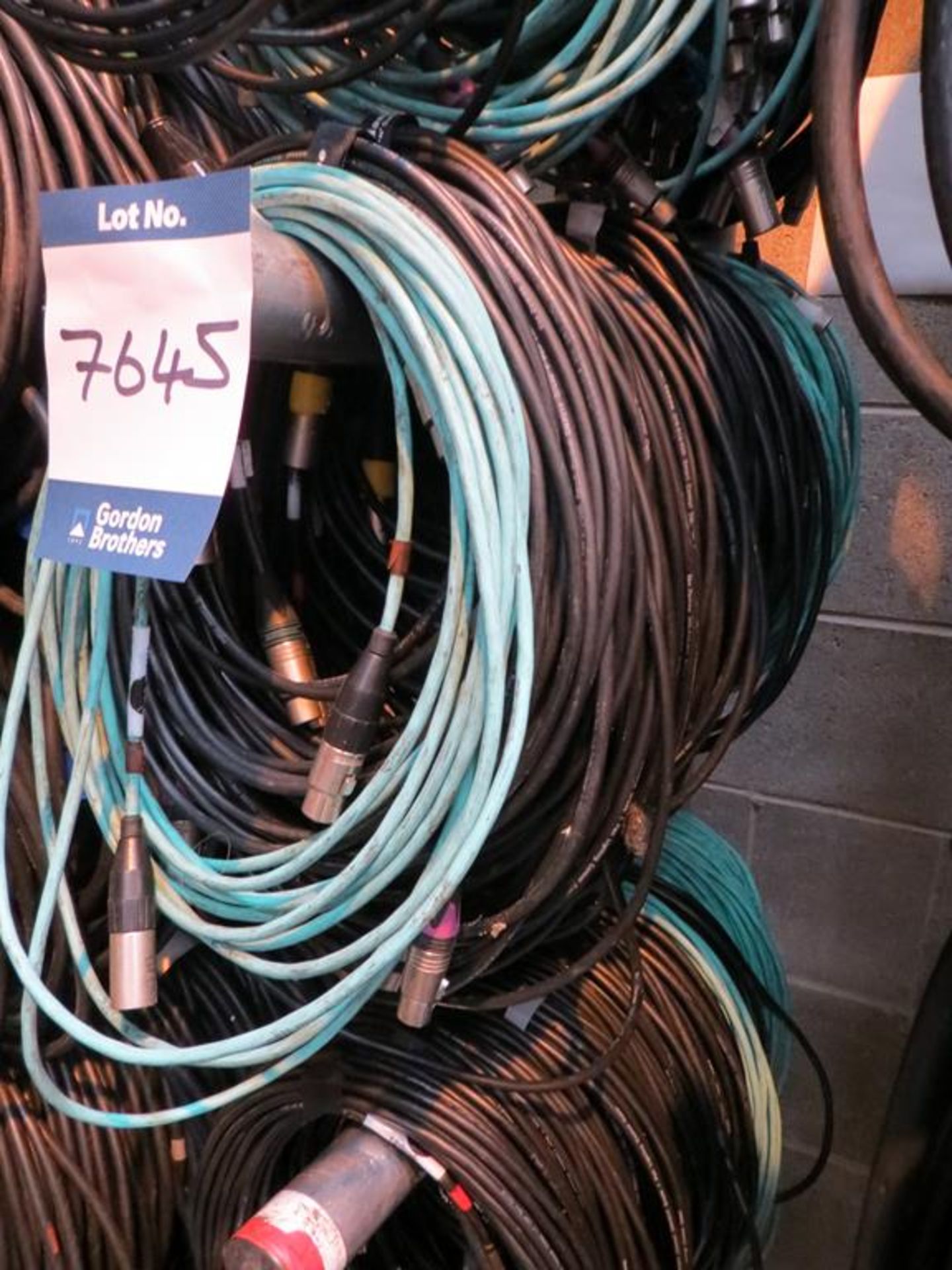 20x No. five pin DMX cables, 15m: Unit C Moorside, 40 Dava Street, Glasgow G51 2BQ
