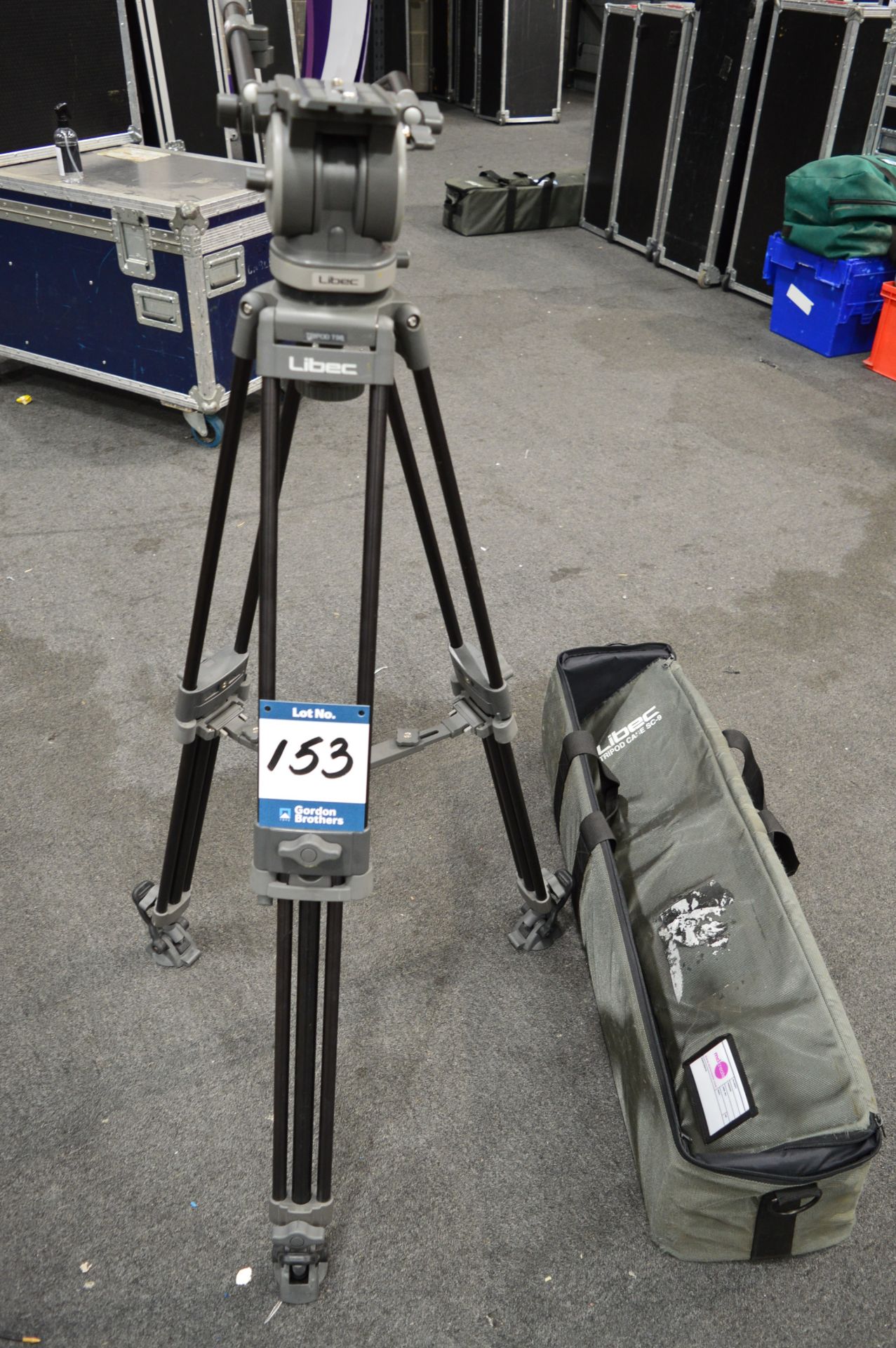 Libec, H60/T98 camera tripod with plate in carry c