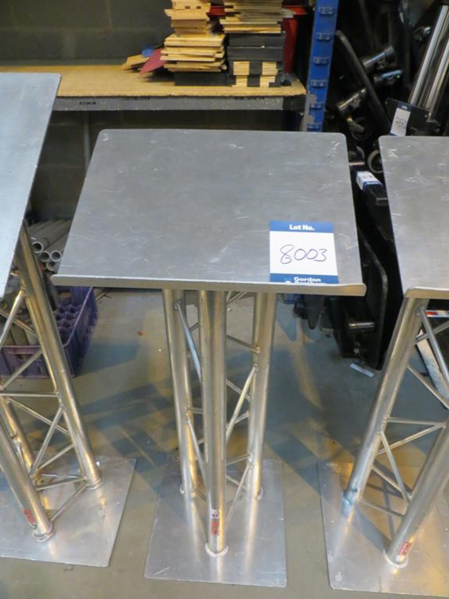 Aluminium truss lectern: Unit C Moorside, 40 Dava Street, Glasgow G51 2BQ