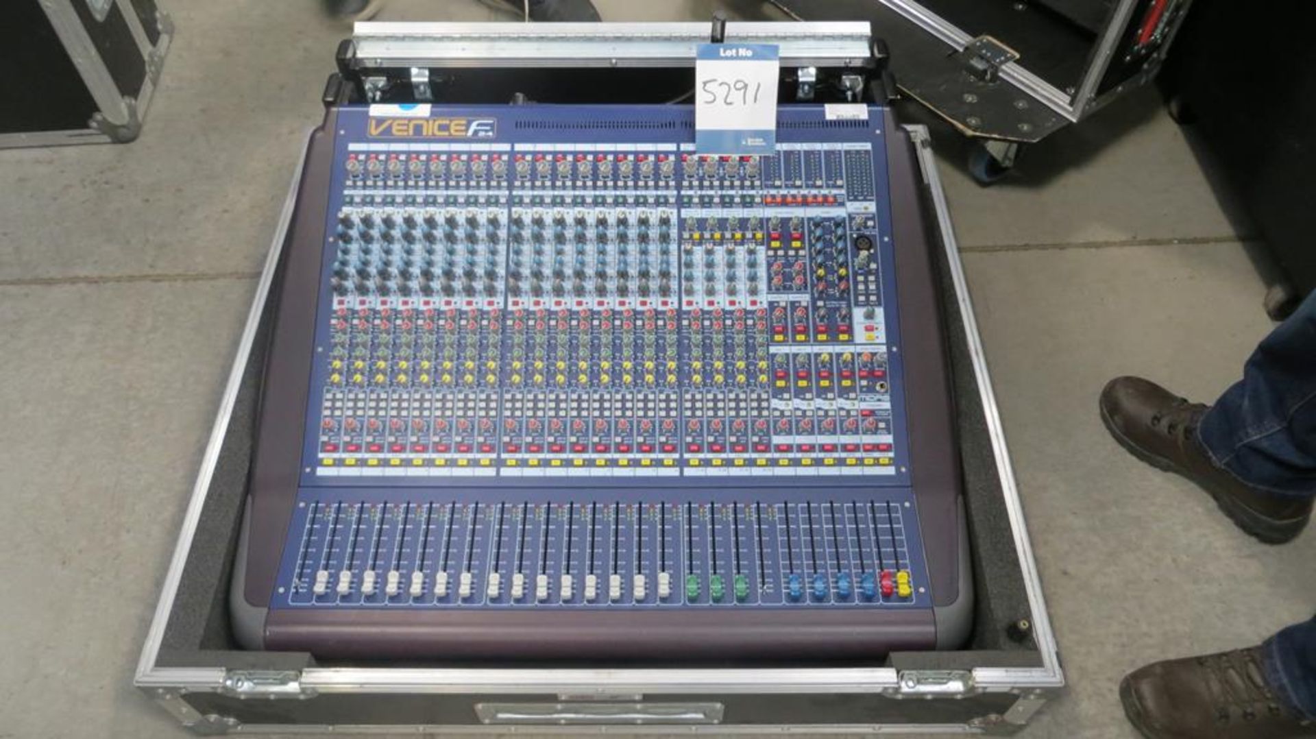 Midas, Venice F analogue mixer, Model F240, Serial