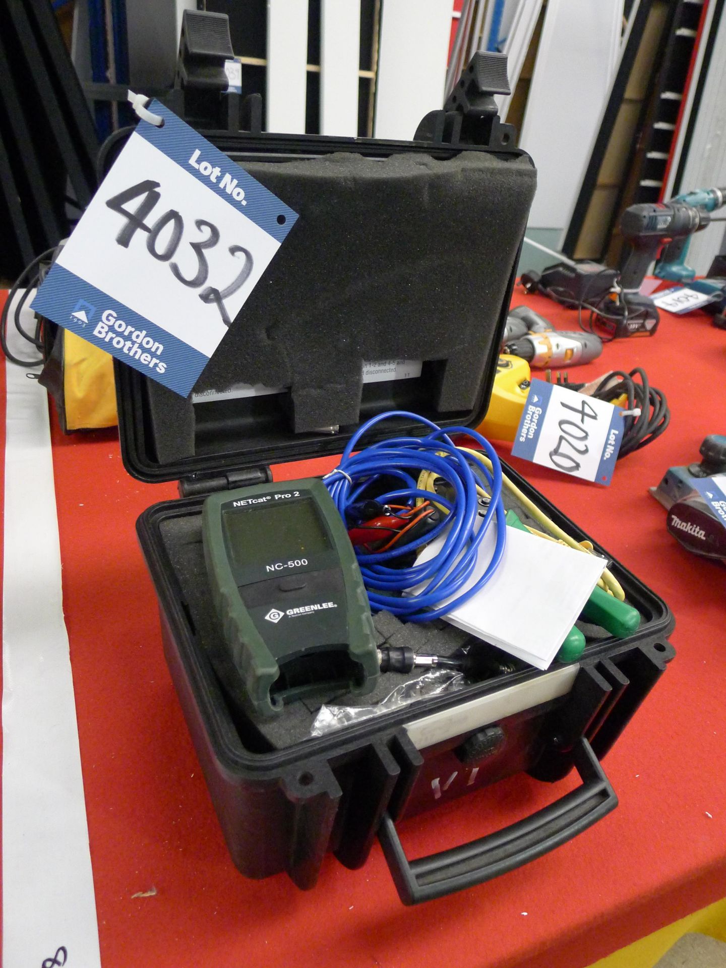 Greenlee NC-500 Netcat Pro Cable Tester: Unit 500,