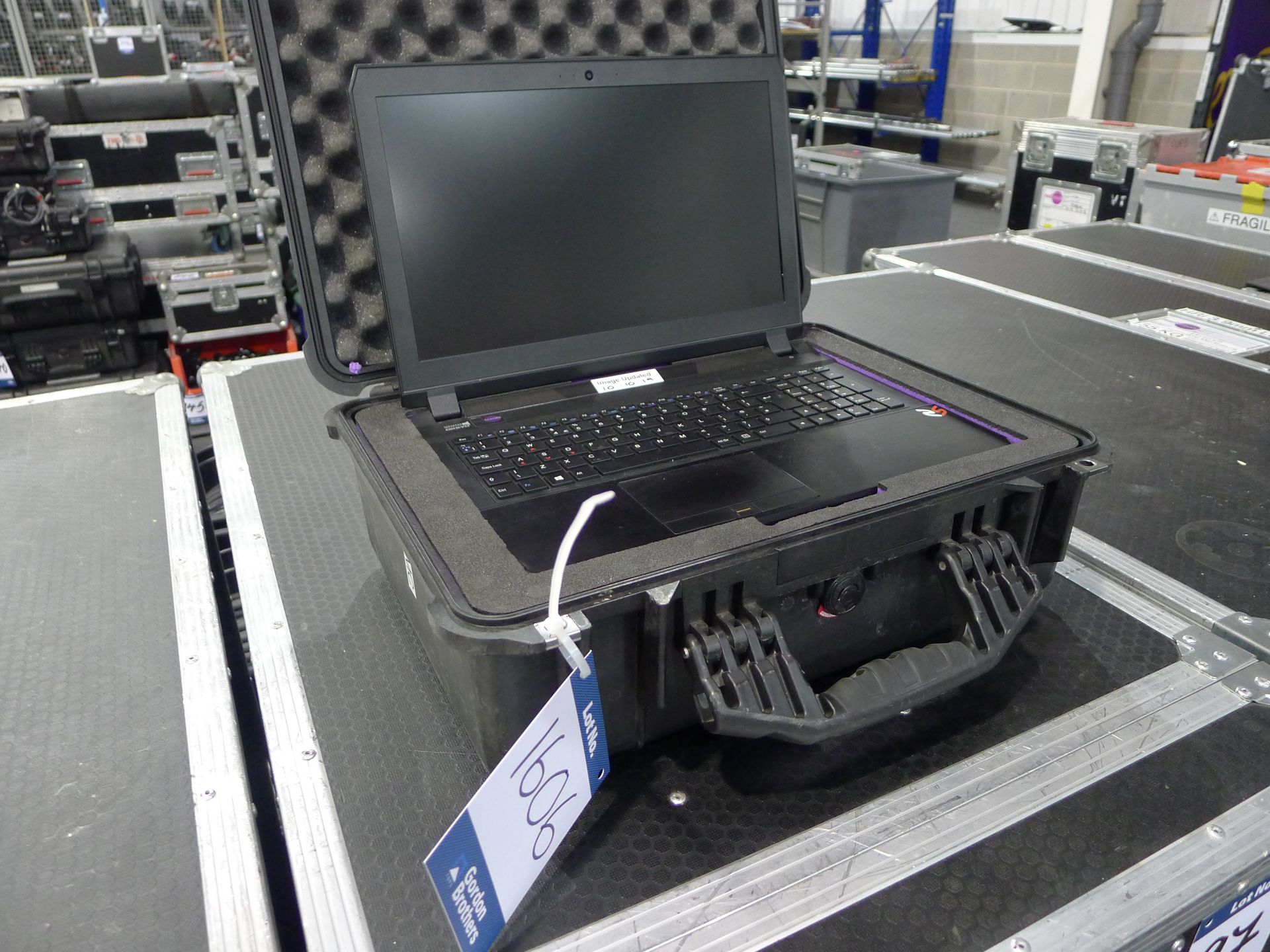 Clevo PR650RE Gaming Laptop Computer with Peli 152