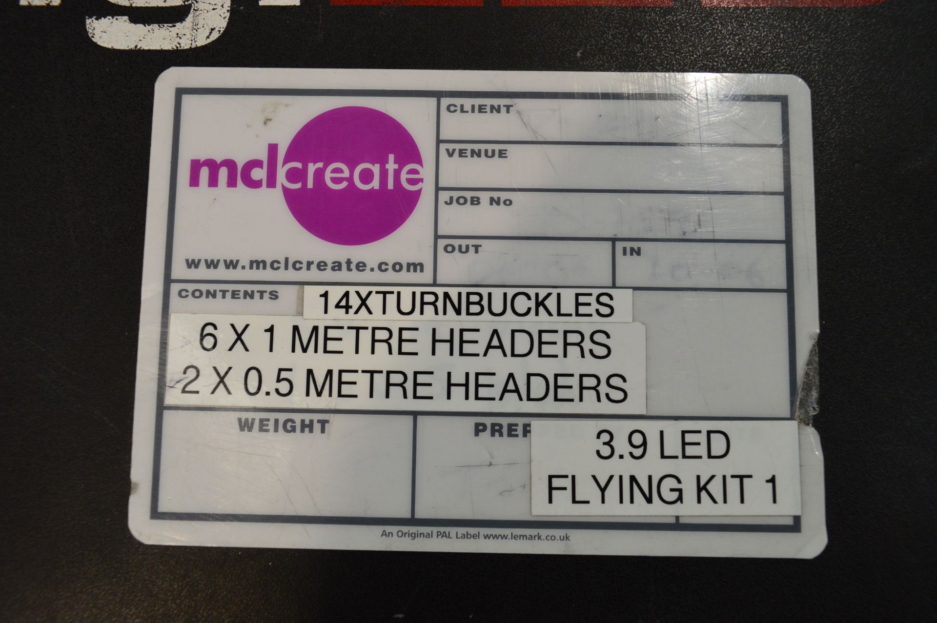 Ground support kit for DigiLED panels including, 1 - Image 2 of 3