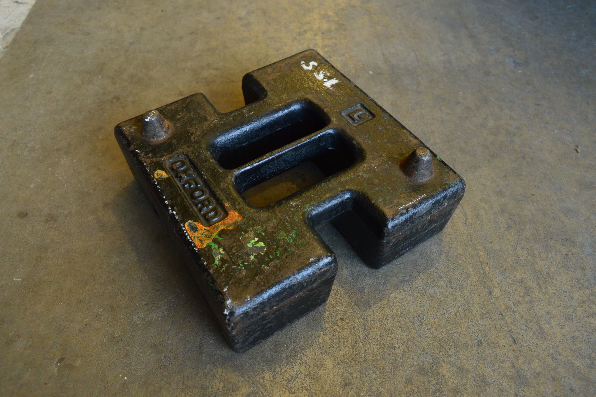 70x No. various 12.5kg square weights utilised wit - Image 2 of 2