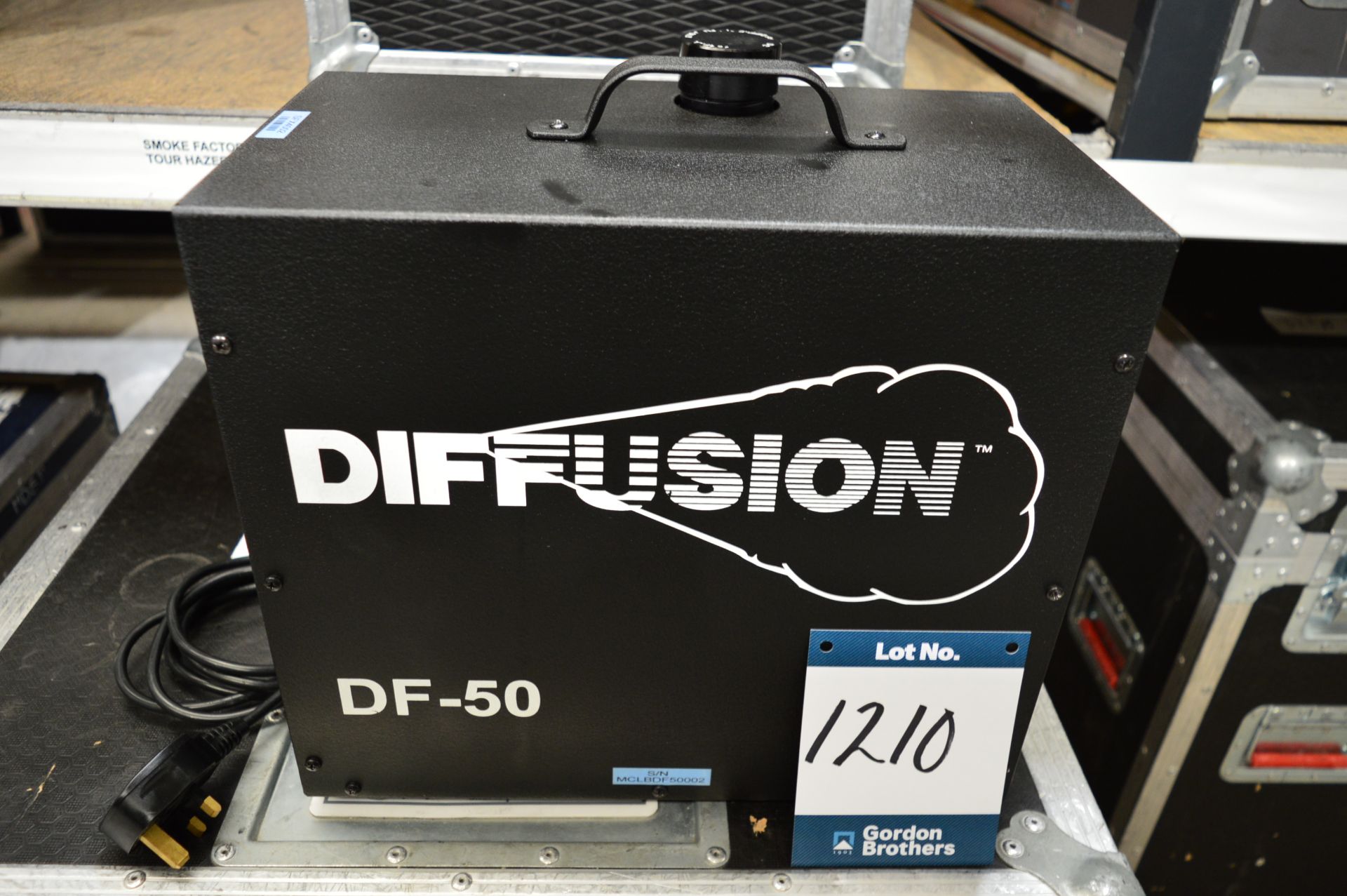 Diffusion, DF-50 professional haze machine with po