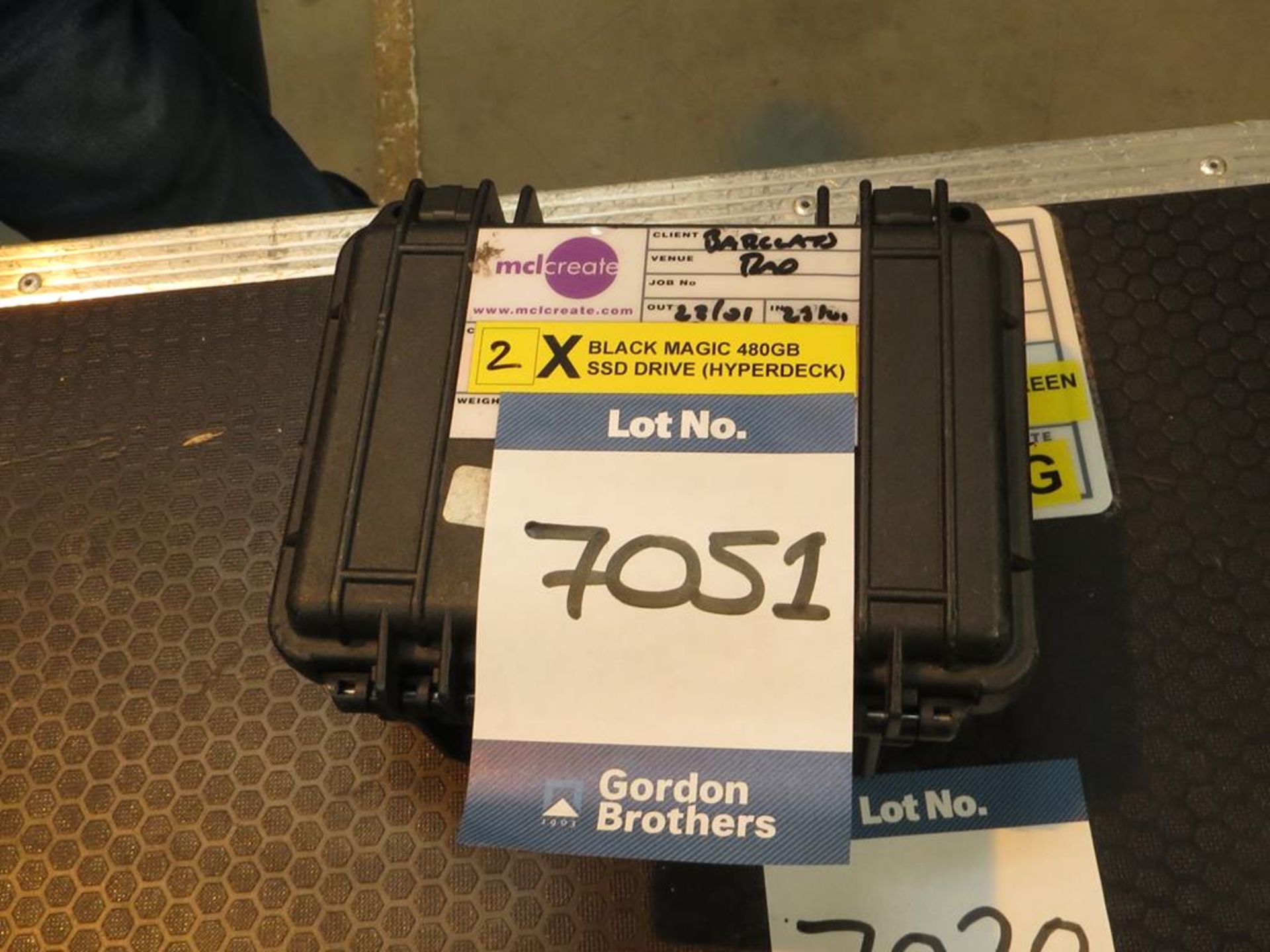 2x No. Sandisk, 480gb SSD memory cards in transit case: Unit C Moorside, 40 Dava Street, Glasgow G51 - Image 3 of 3