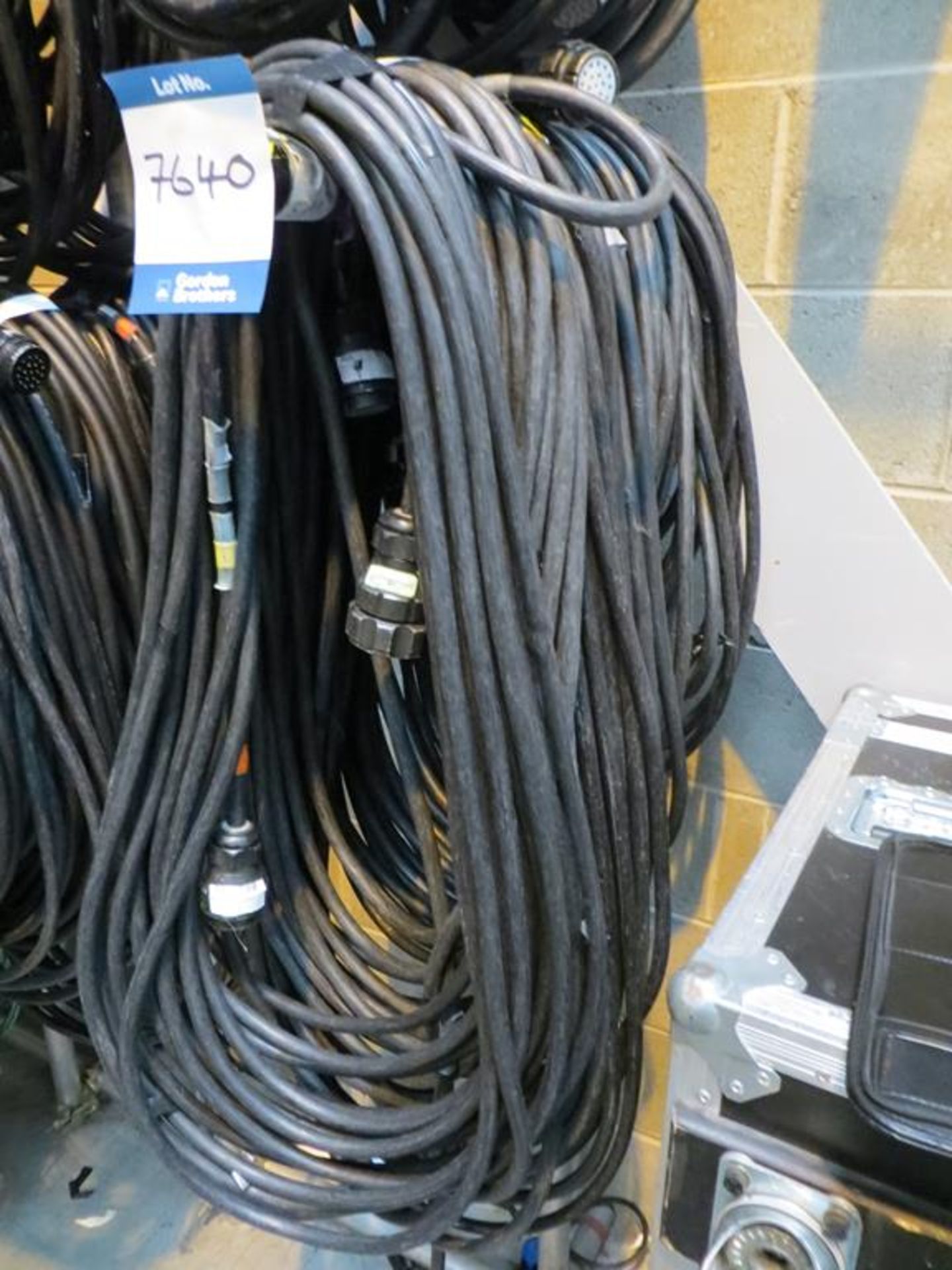 7x No. 20m Socapex cables: Unit C Moorside, 40 Dava Street, Glasgow G51 2BQ